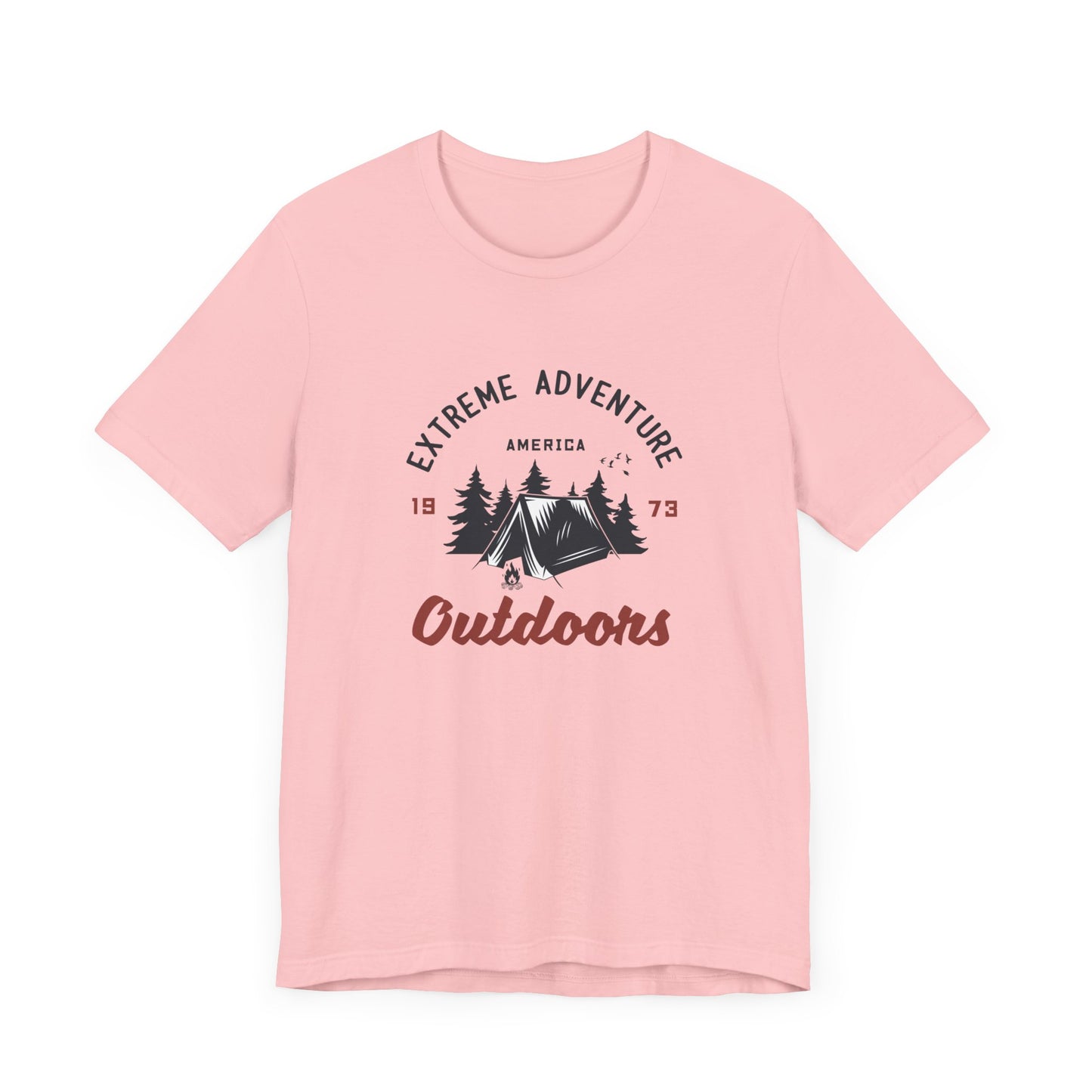 Extreme Adventure America Outdoors - Unisex Jersey Short Sleeve Tee