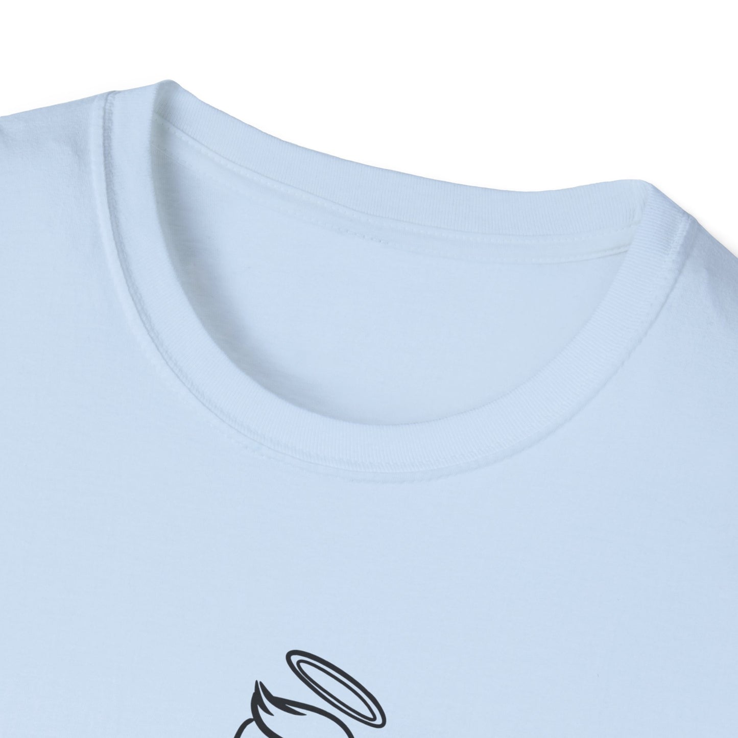 Angel Baby Momma Unisex Softstyle T-Shirt - Perfect for Mother's Day and Everyday Wear - 11828