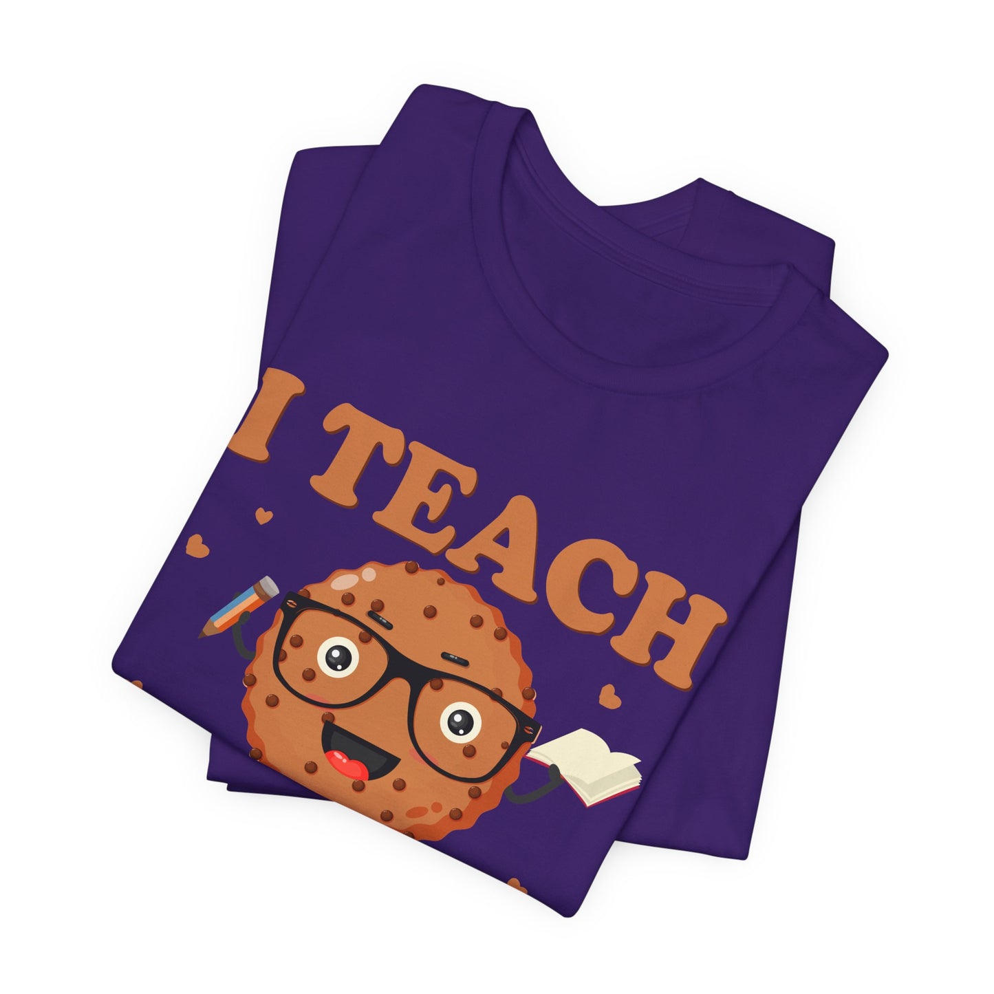 Teacher: I Teach Smart Cookies - Unisex Jersey Short Sleeve Tee - 13480