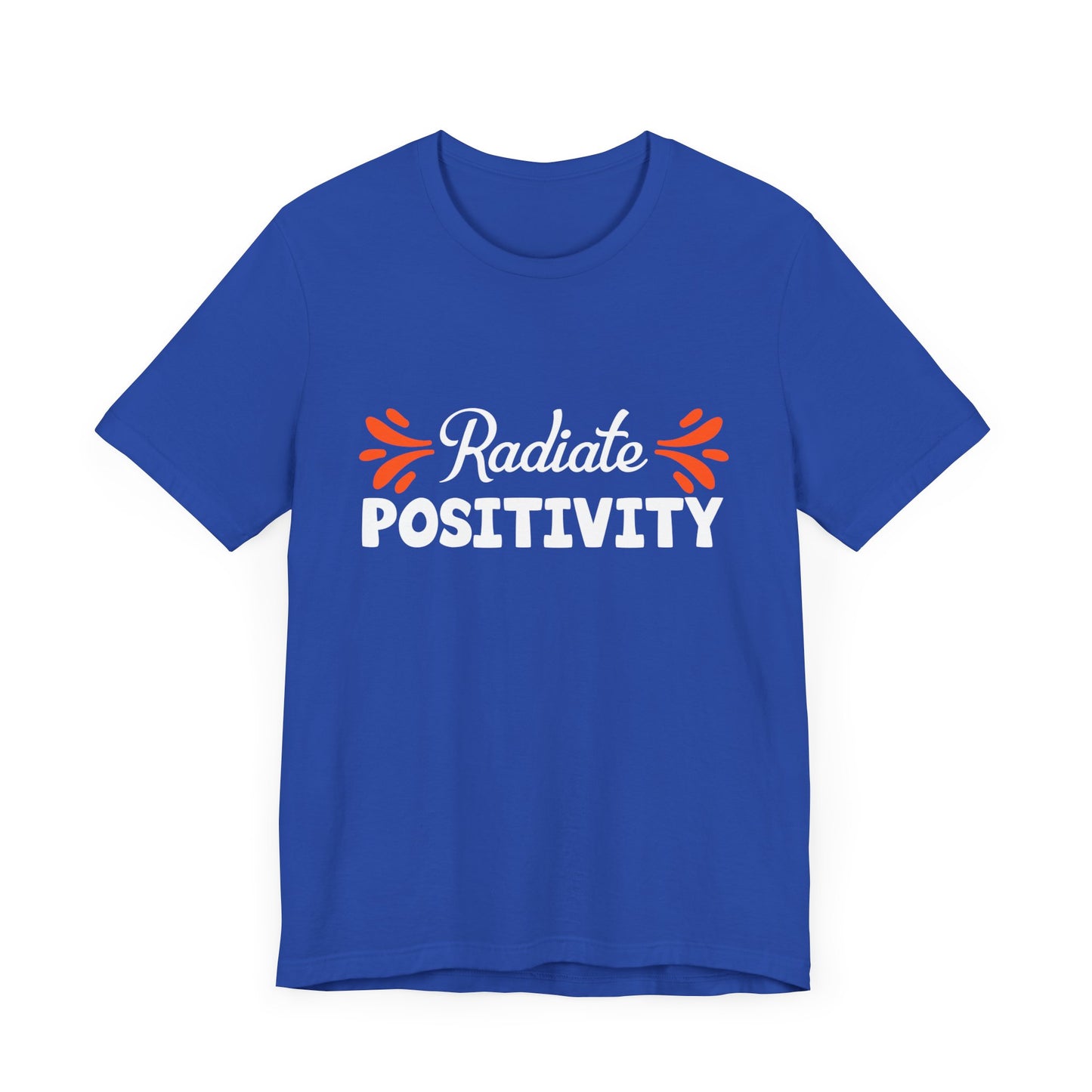 Motivational: Radiate Positivity - Unisex Jersey Short Sleeve Tee