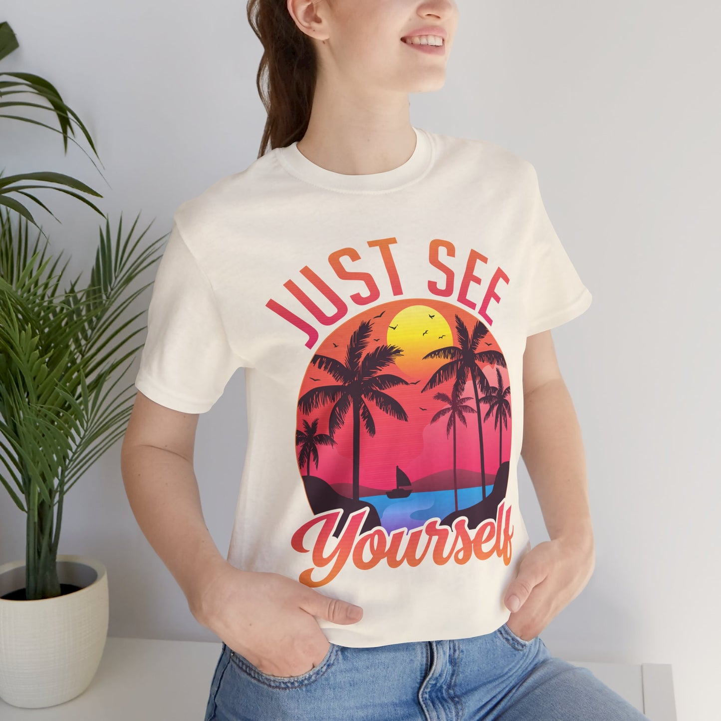 Summer: Just See Yourself - Unisex Jersey Short Sleeve Tee - 13247