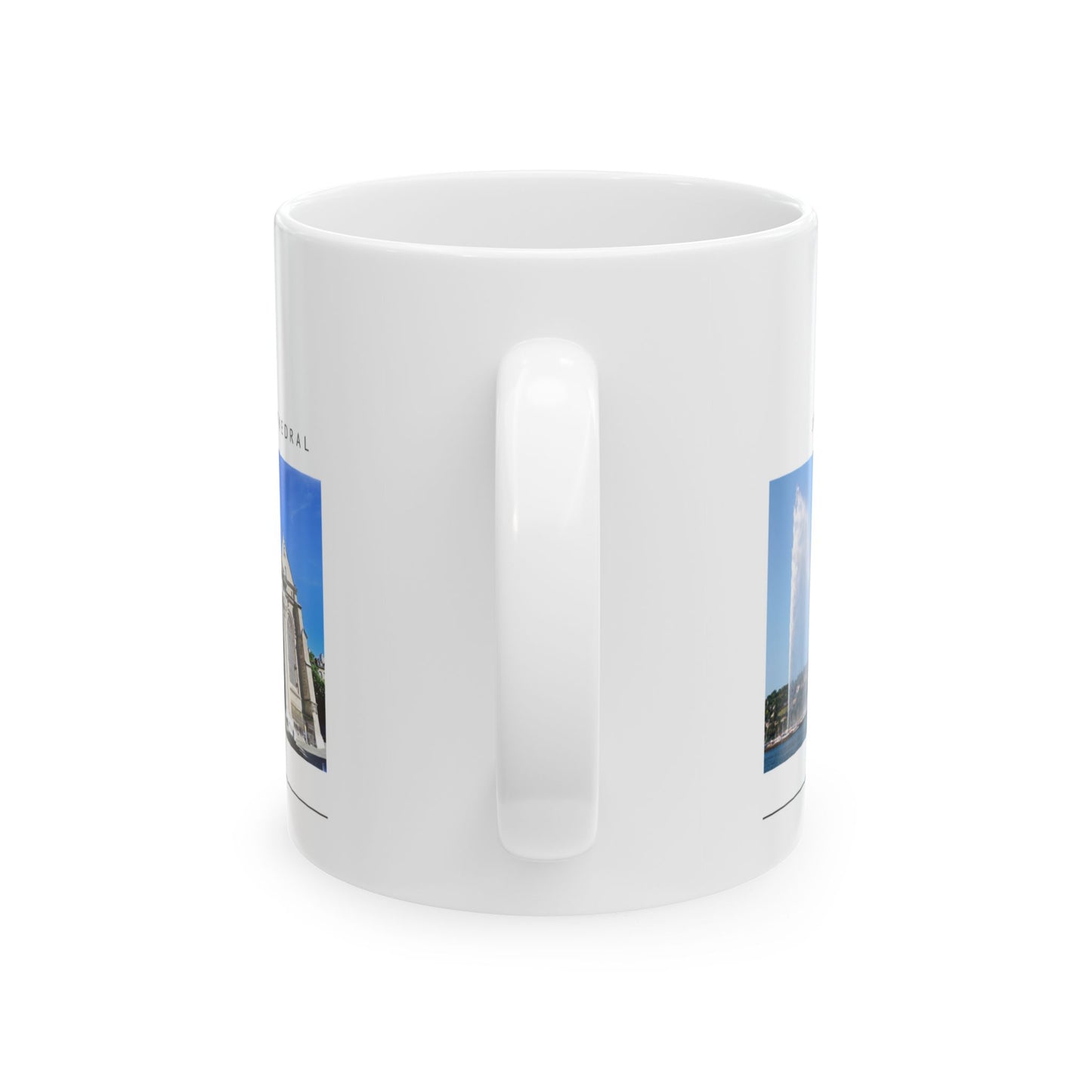 Hello, Geneva! Ceramic Coffee Mug - 11oz & 15oz - Travel Souvenir Gift - 12168