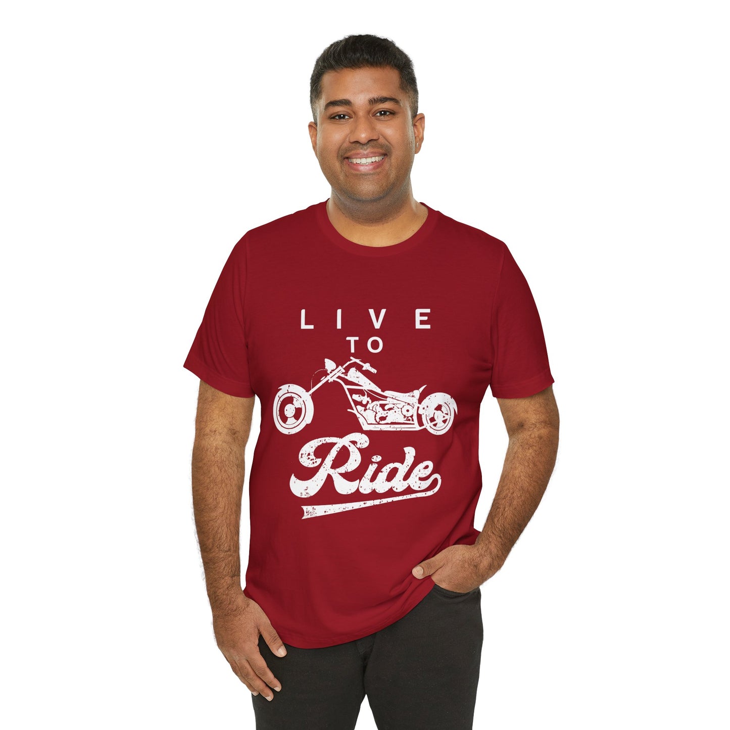 Live To Ride - Unisex Jersey Short Sleeve Tee