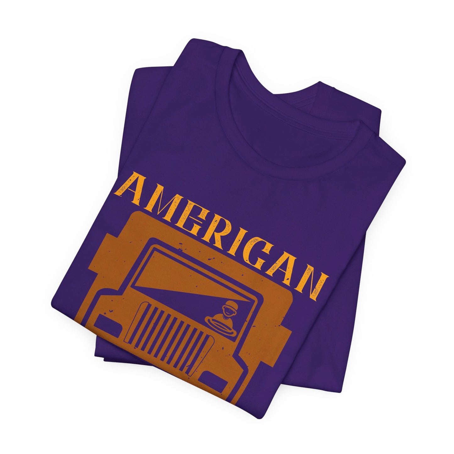 American Truck Driver - Unisex Jersey Short Sleeve Tee