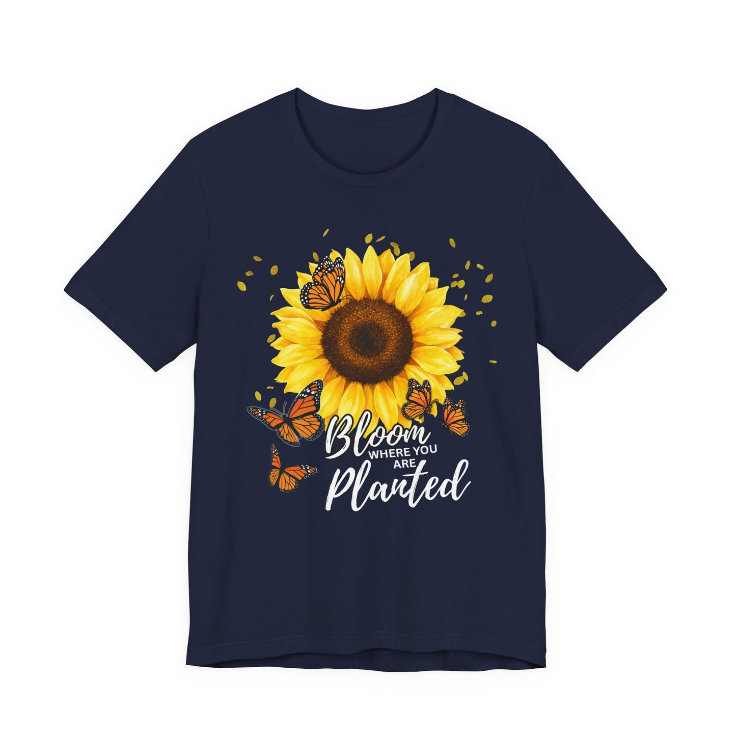 Sunflower Bloom Where You Are Planted Tee - 14920