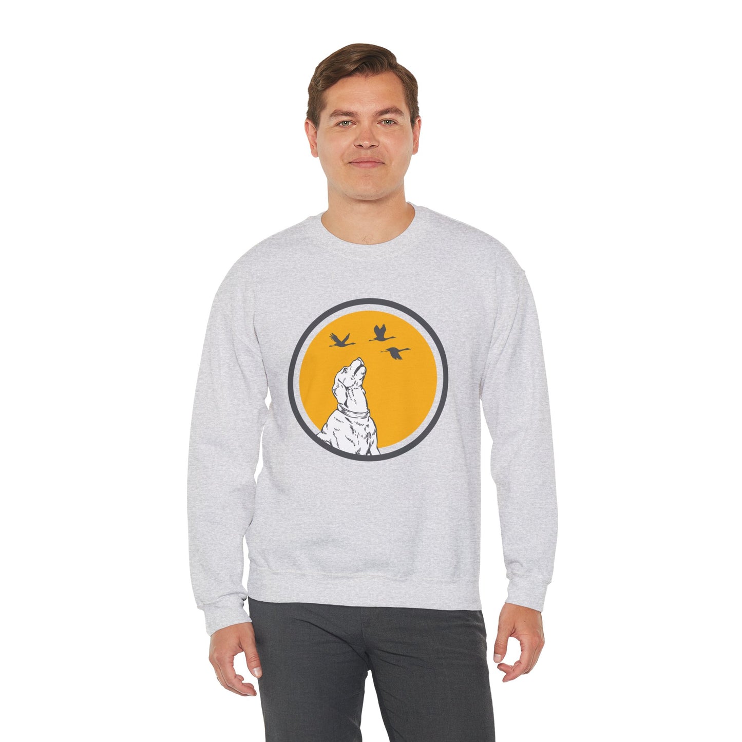 A Sunny Day Companion - Unisex Heavy Blend™ Crewneck Sweatshirt