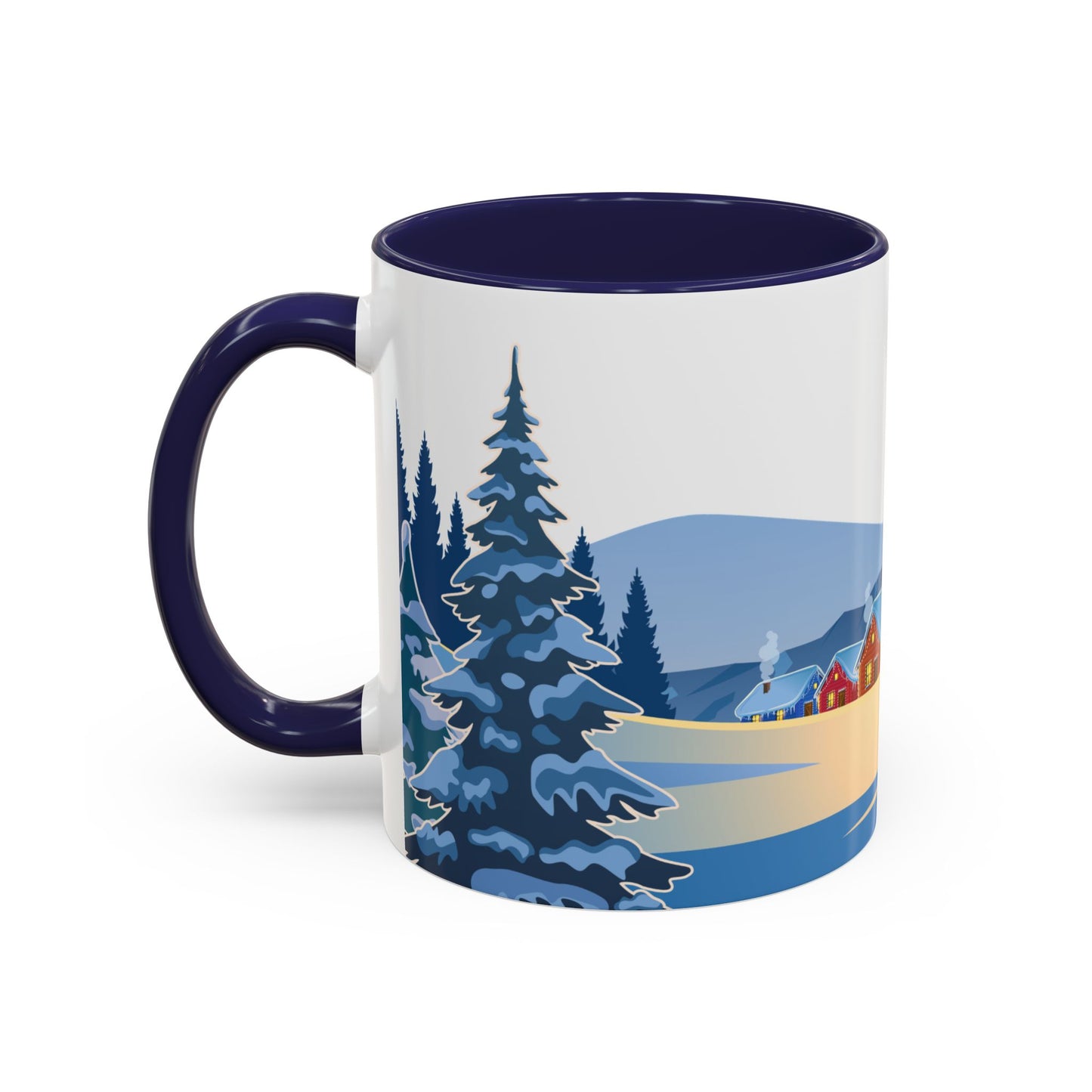 Winter Day - Accent Coffee Mug (11, 15oz) - 10440