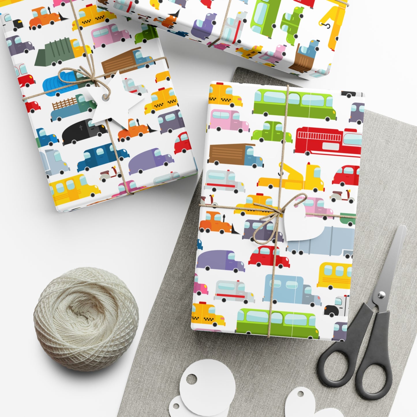 Toy Cars - Gift Wrap Papers - 10377