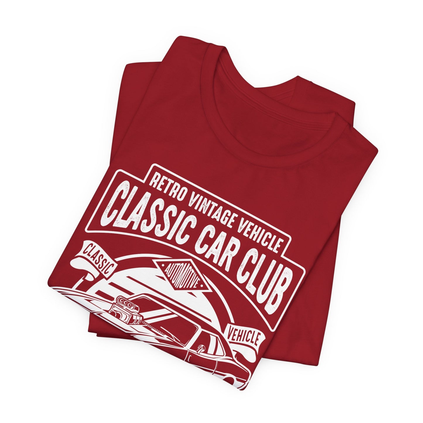 Retro Vintage Vehicle - Unisex Jersey Short Sleeve Tee - 12698