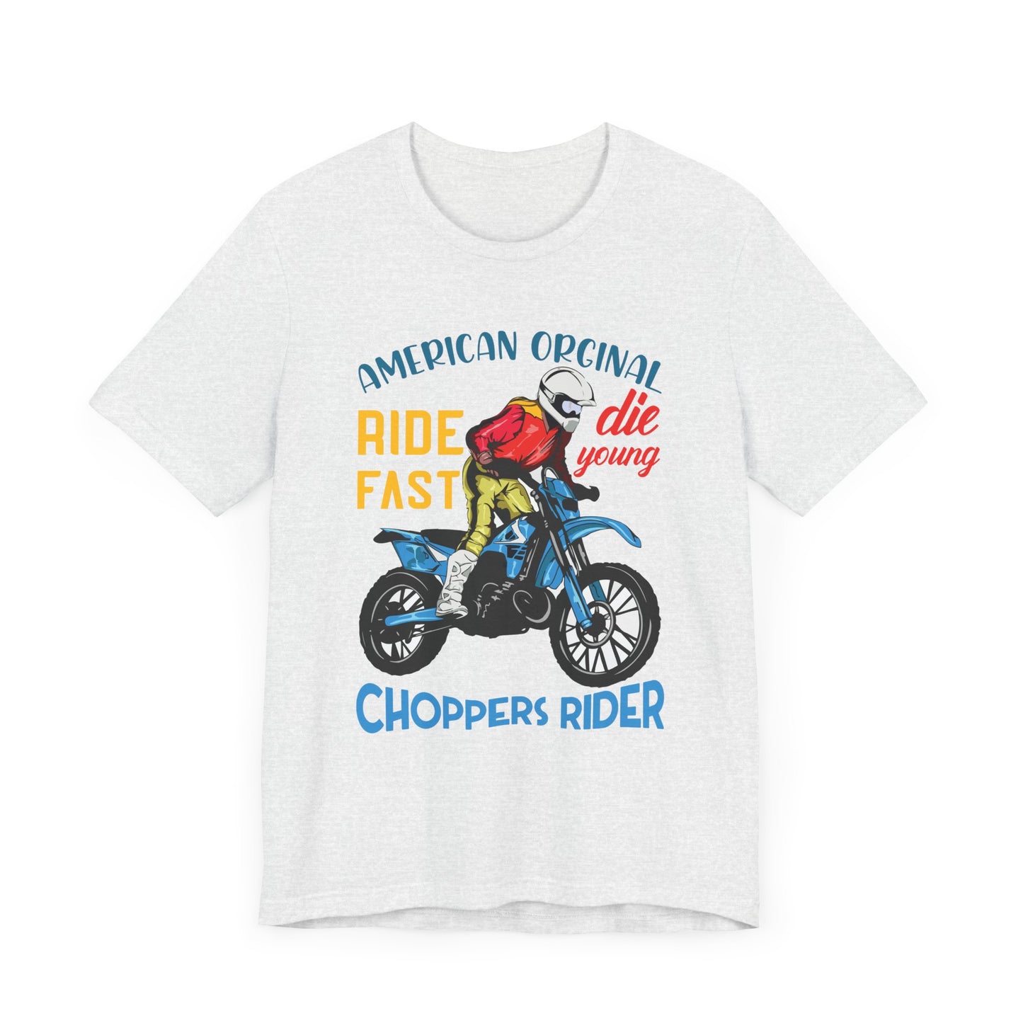 American Original,  Choppers Rider - Unisex Jersey Short Sleeve Tee - 13561