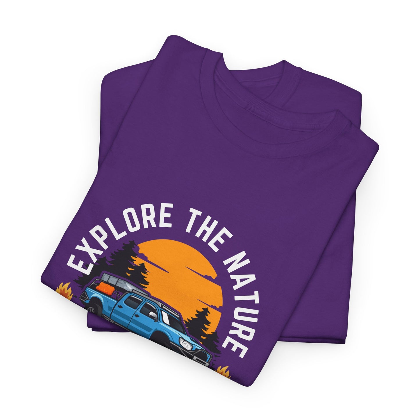 Explore the Nature - Unisex Heavy Cotton Tee - 10753