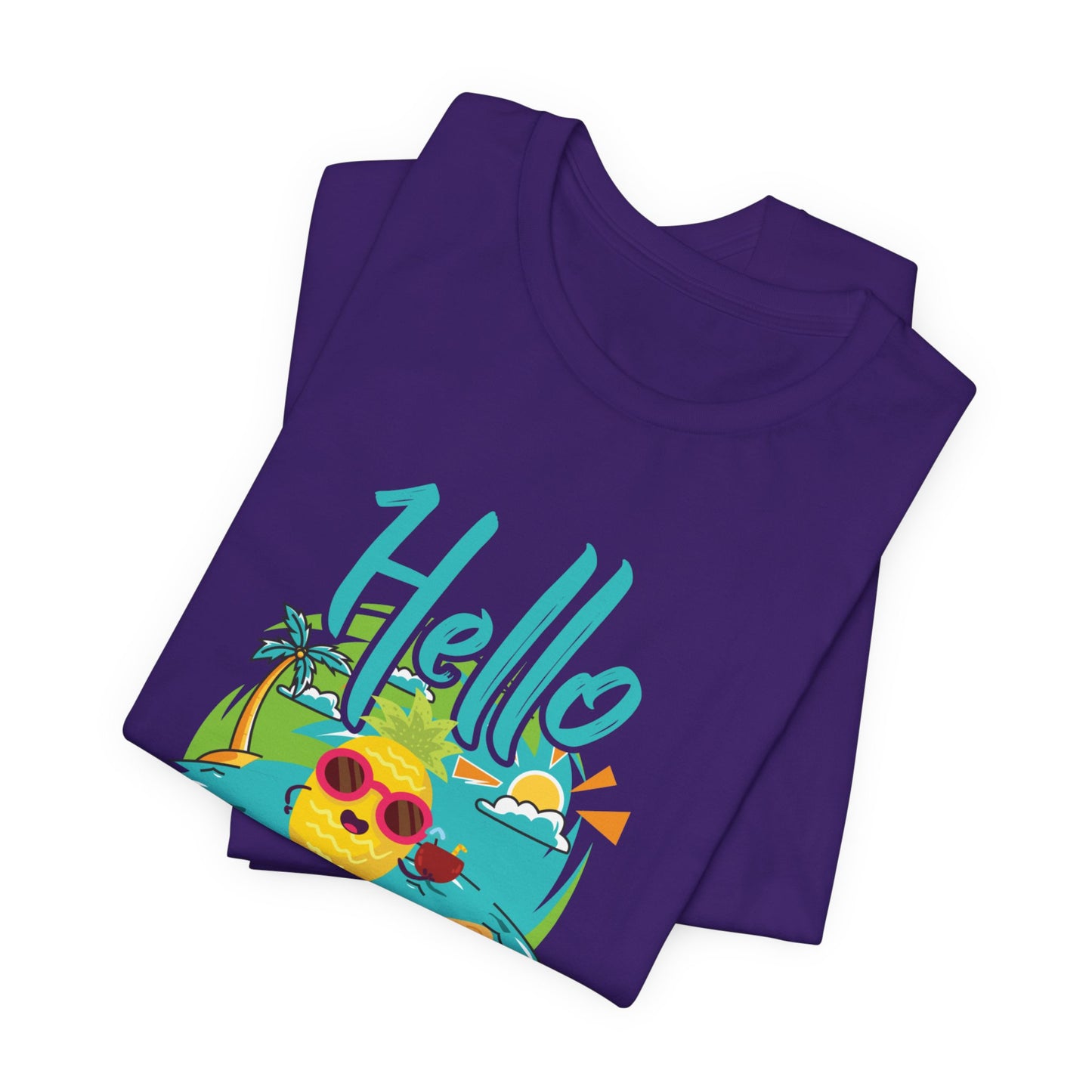 Hello Summer - Unisex Jersey Short Sleeve Tee