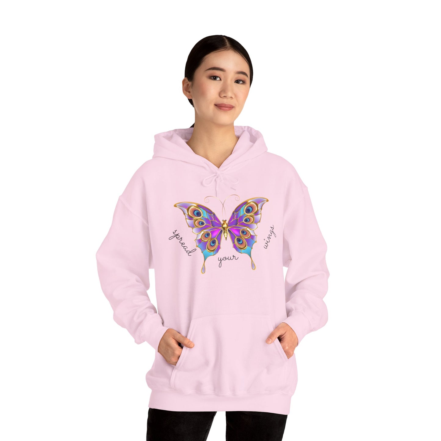 Spread Your Wings -  Unisex Heavy Blend™ Hooded Sweatshirt