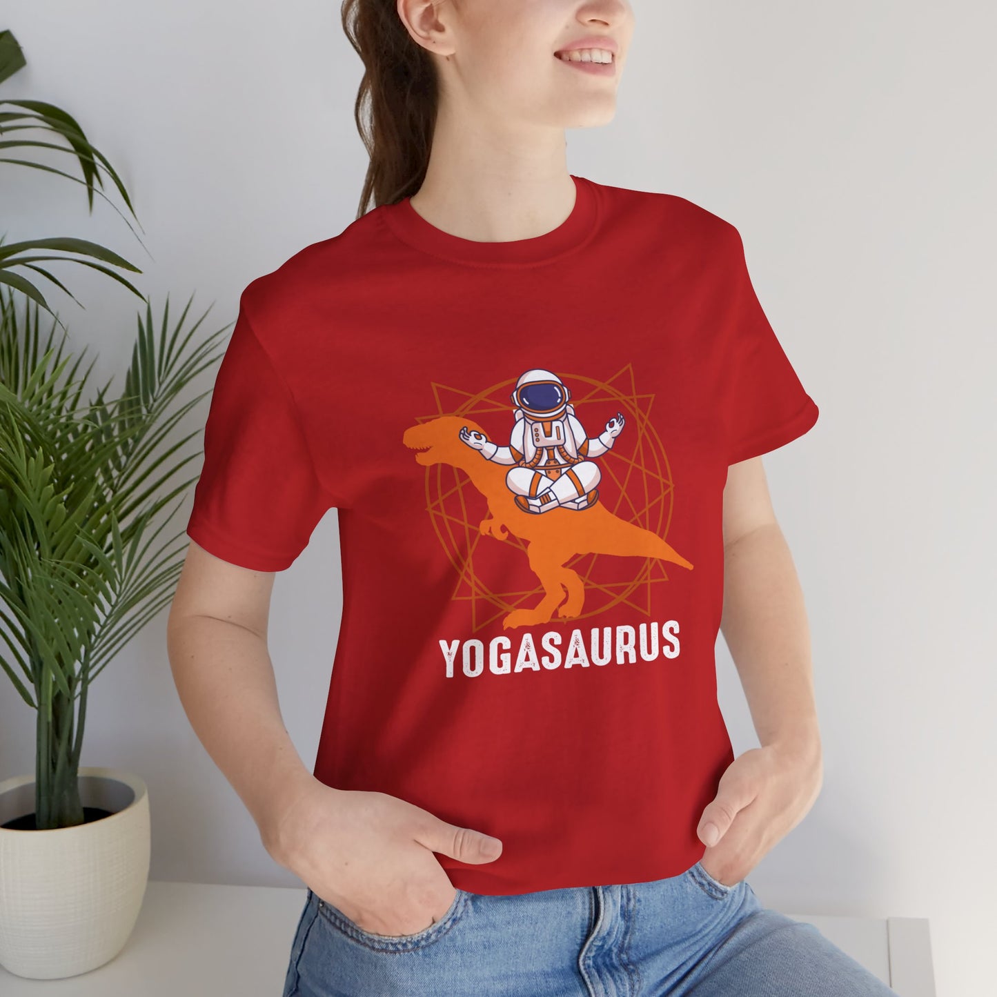 Yogasaures - Unisex Jersey Short Sleeve Tee