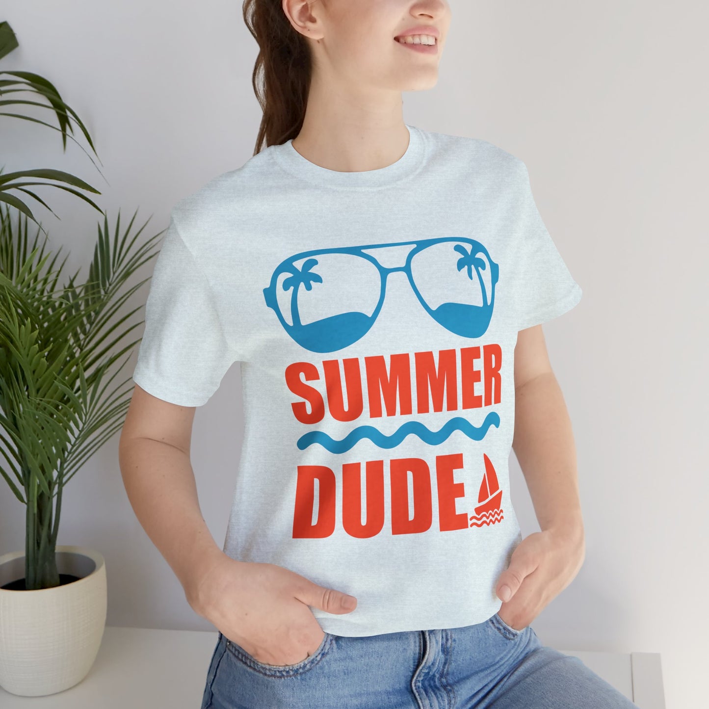 Summer Dude - Unisex Jersey Short Sleeve Tee - 13190