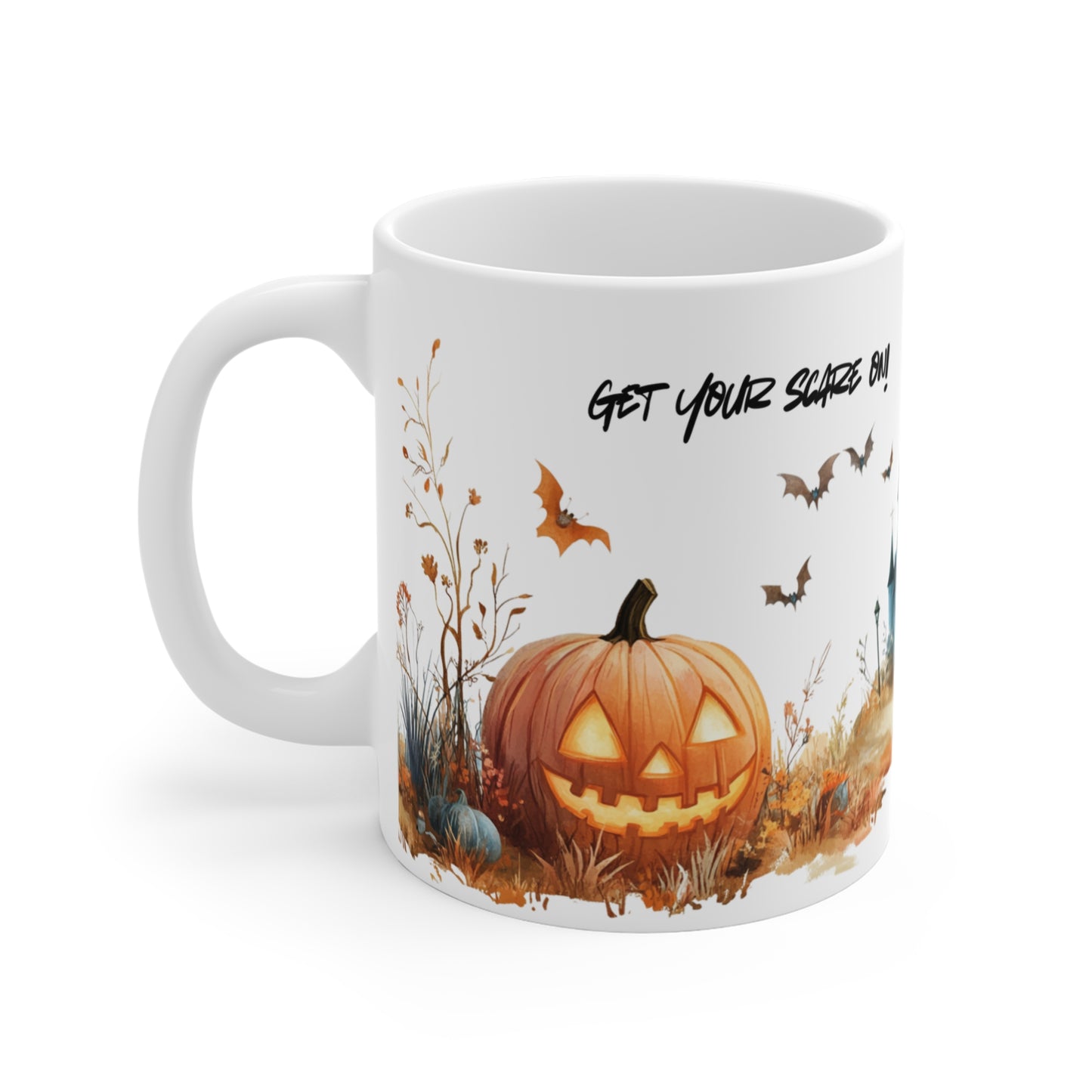 Halloween, Get Your Scare On! - Mug 11oz