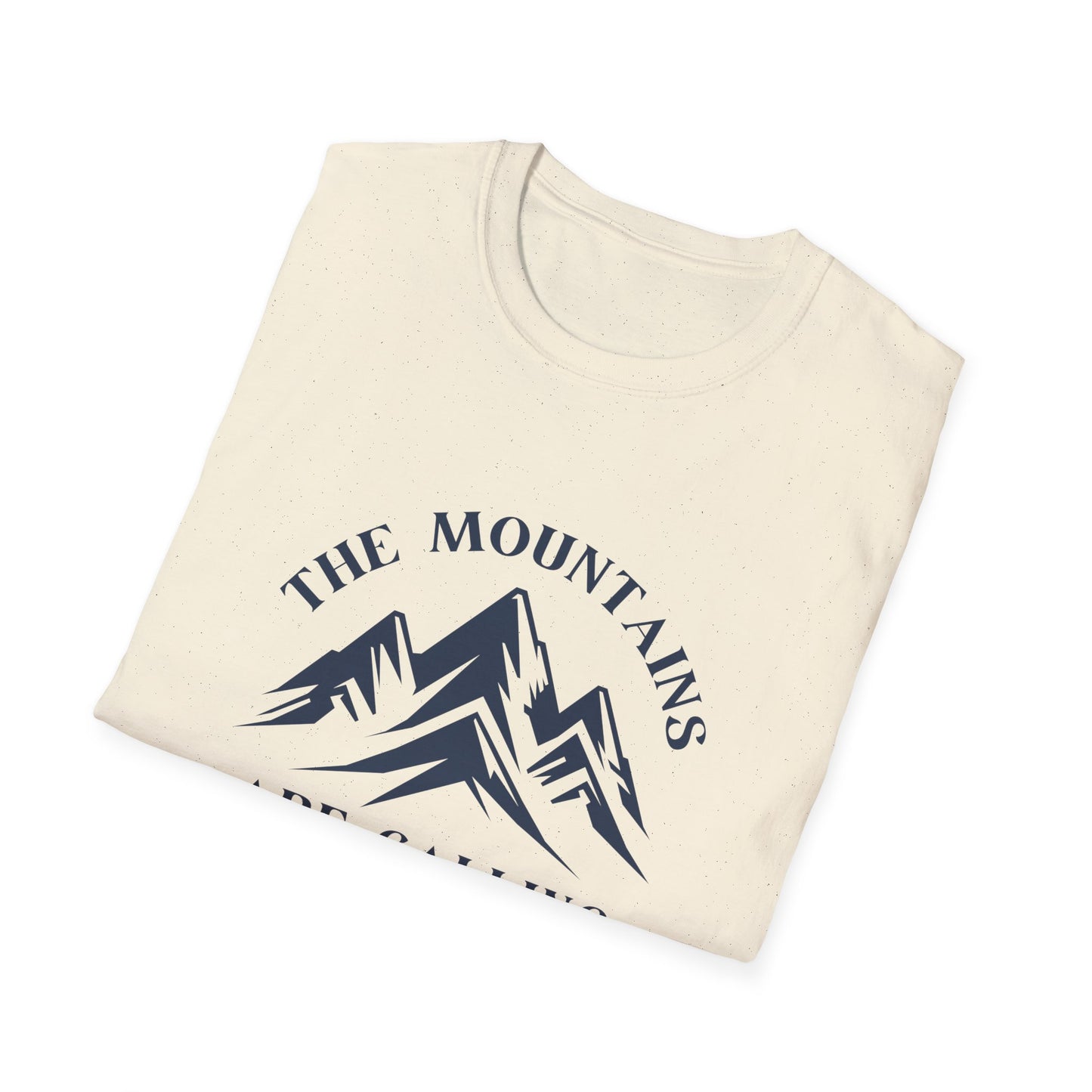 Mountains Are Calling - Unisex Softstyle T-Shirt - 10752