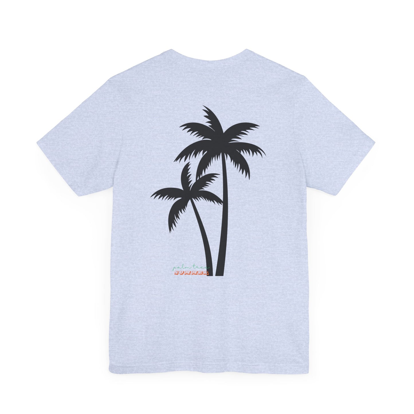 Summer, Palm Tree - Unisex Jersey Short Sleeve Tee - 13317