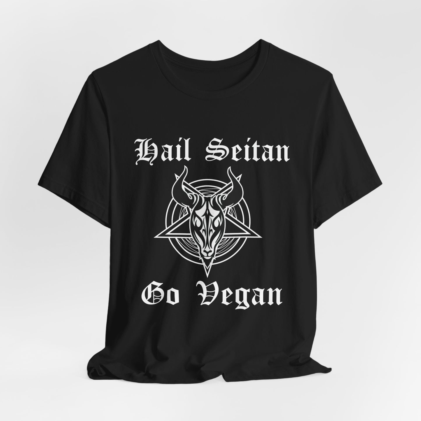 Bail Seitan Go Vegan - Unisex Jersey Short Sleeve Tee