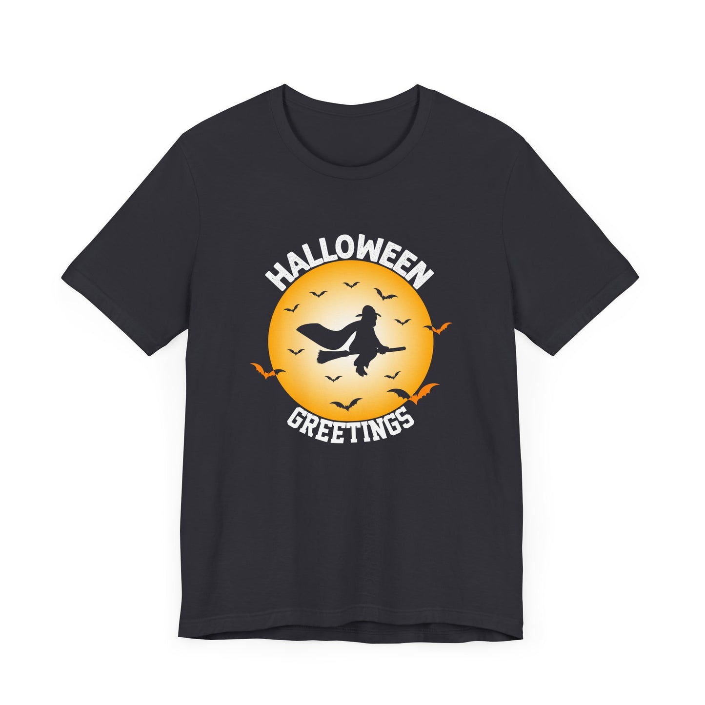 Halloween Greetings - Unisex Jersey Short Sleeve Tee - 12254