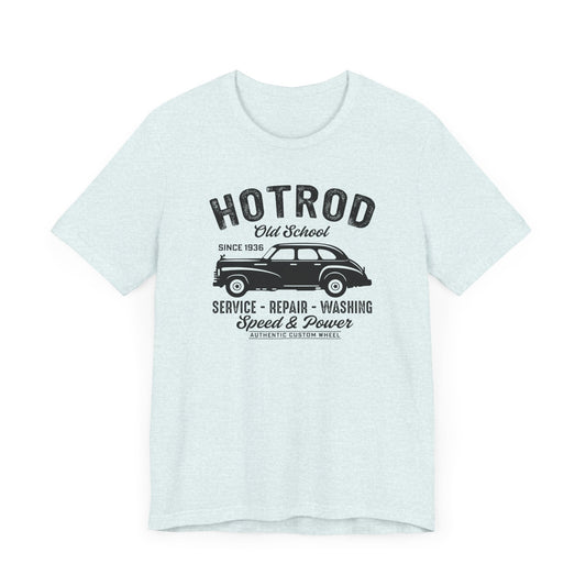 Hotrod, Old School - Unisex Jersey Short Sleeve Tee