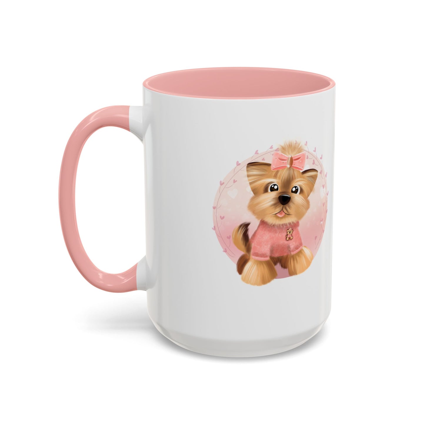 Love My Pet, Name, Customizable - Accent Coffee Mug (11, 15oz) - 11014