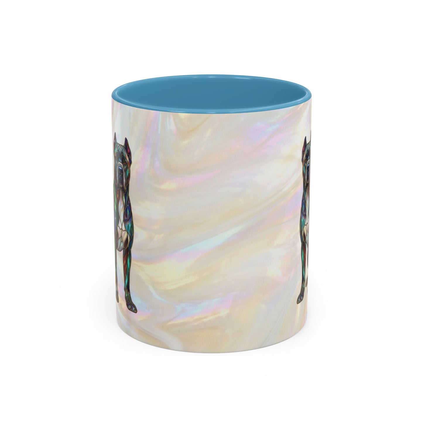 Cane Corso Accent Mug — Stained Glass Design (11/15 oz) - 14623