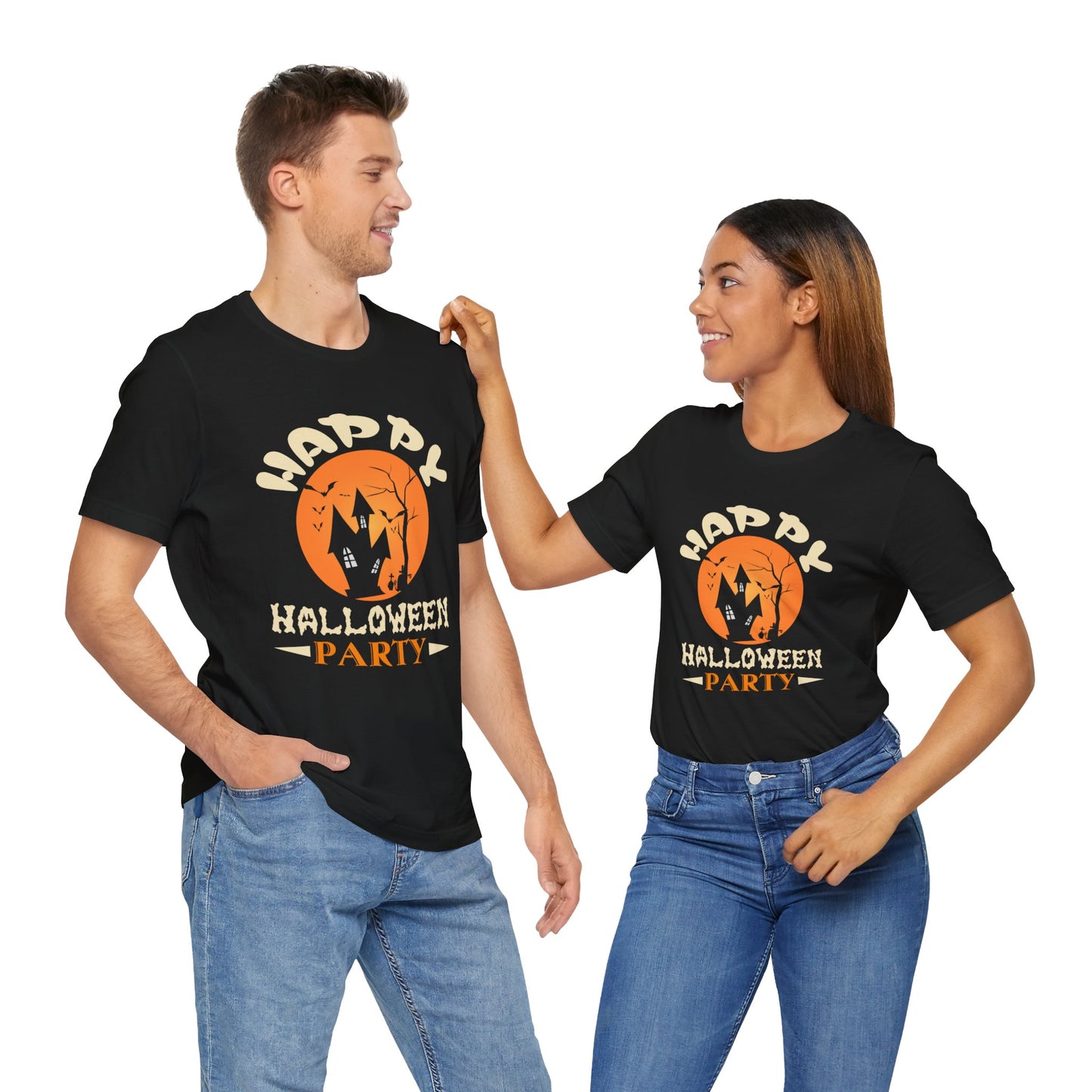 Happy Halloween Party - Unisex Jersey Short Sleeve Tee