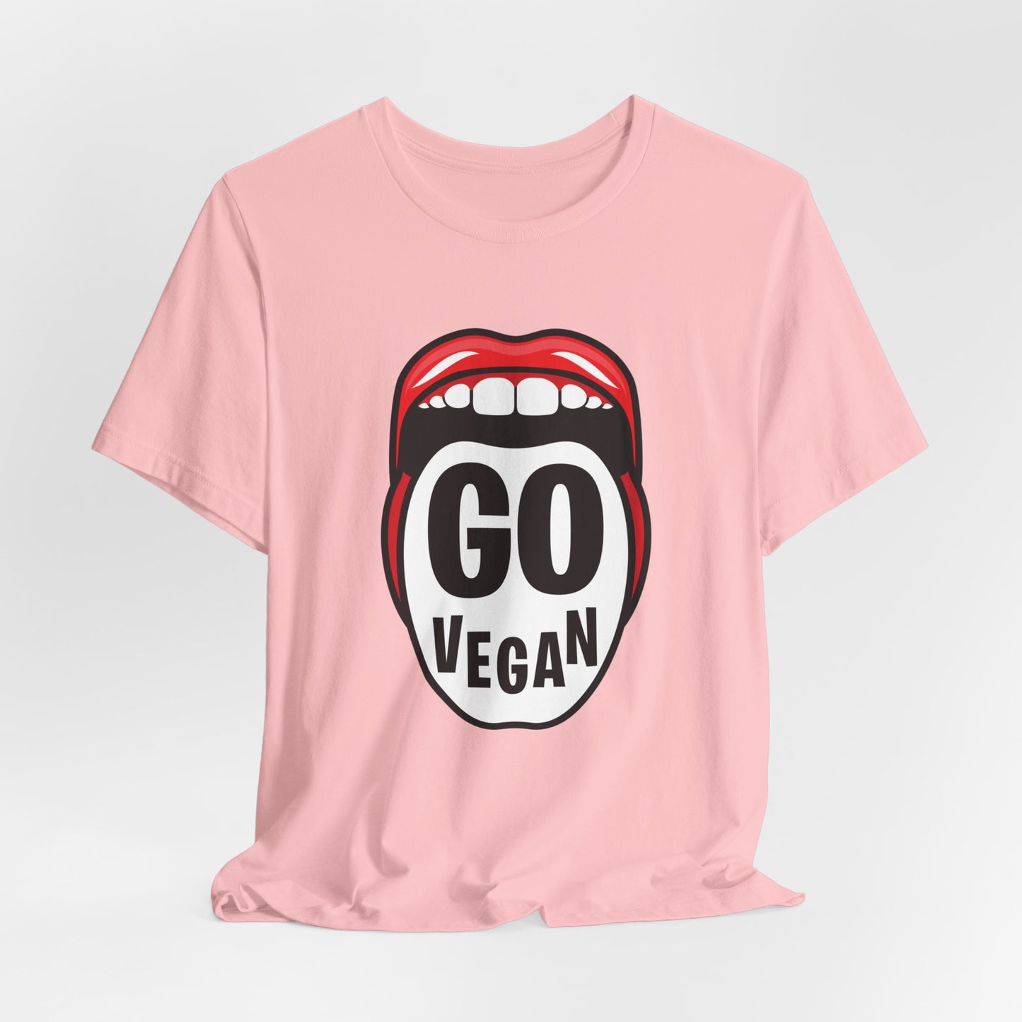 Go Vegan - Unisex Jersey Short Sleeve Tee