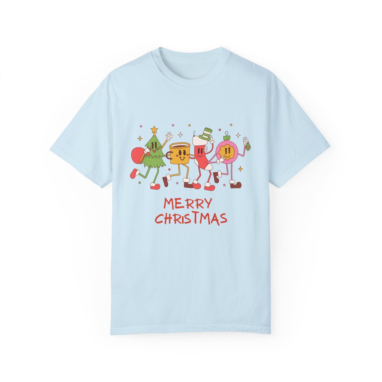 Merry Christmas - Unisex Garment-Dyed T-shirt