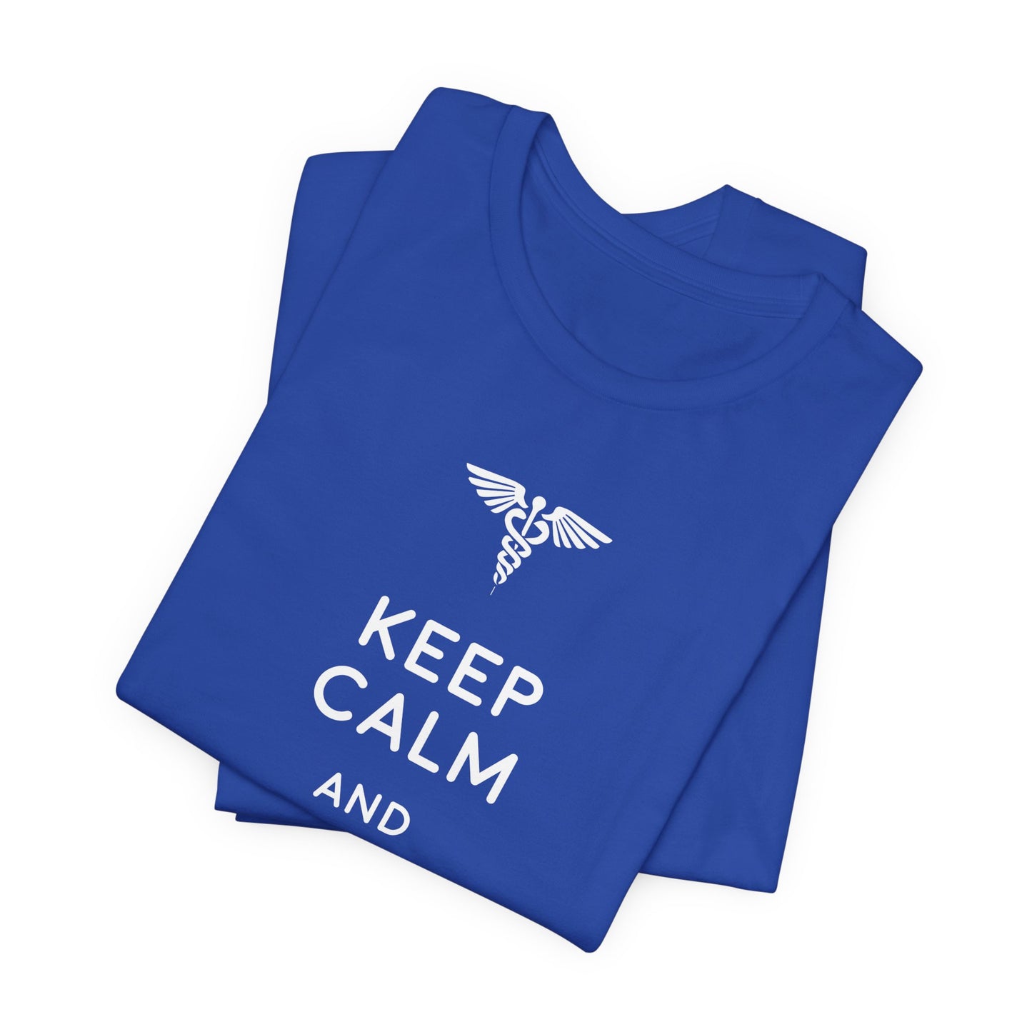 Doctor:  Keep Calm & Call An Airforce Doctor - Unisex Jersey Short Sleeve Tee - 13795