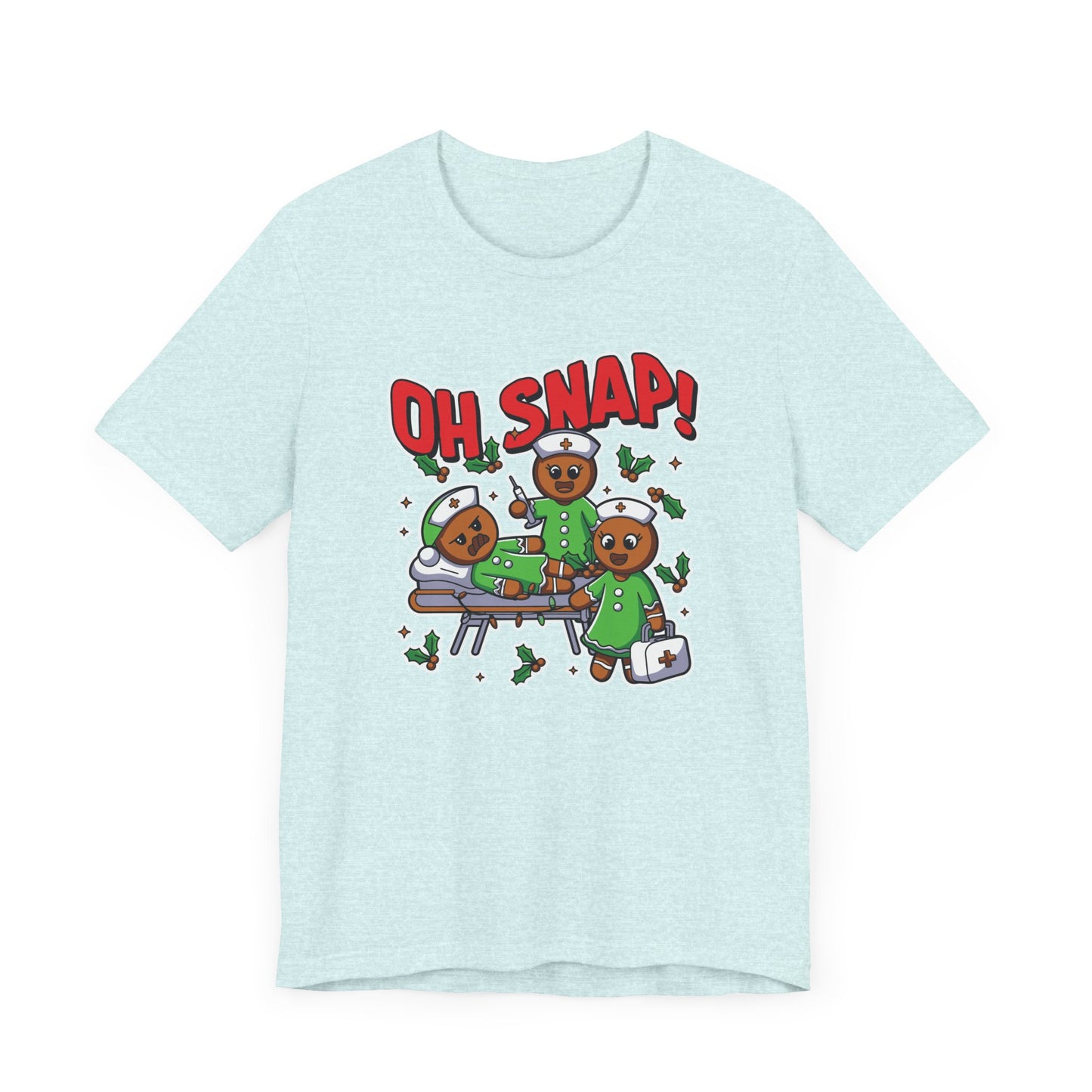 Christmas, Nurse, Oh Snap! - Unisex Jersey Short Sleeve Tee - 10351