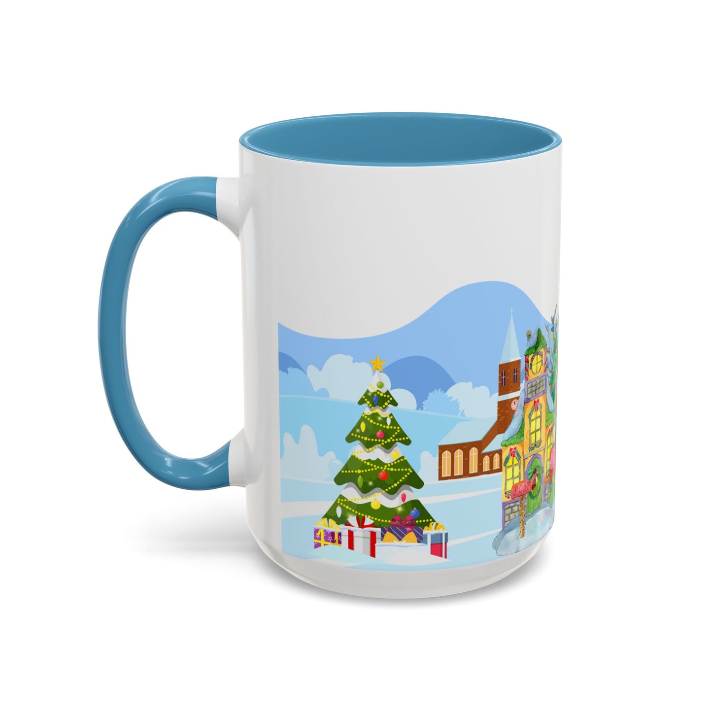 Christmas Day - Accent Coffee Mug (11, 15oz) - 10457