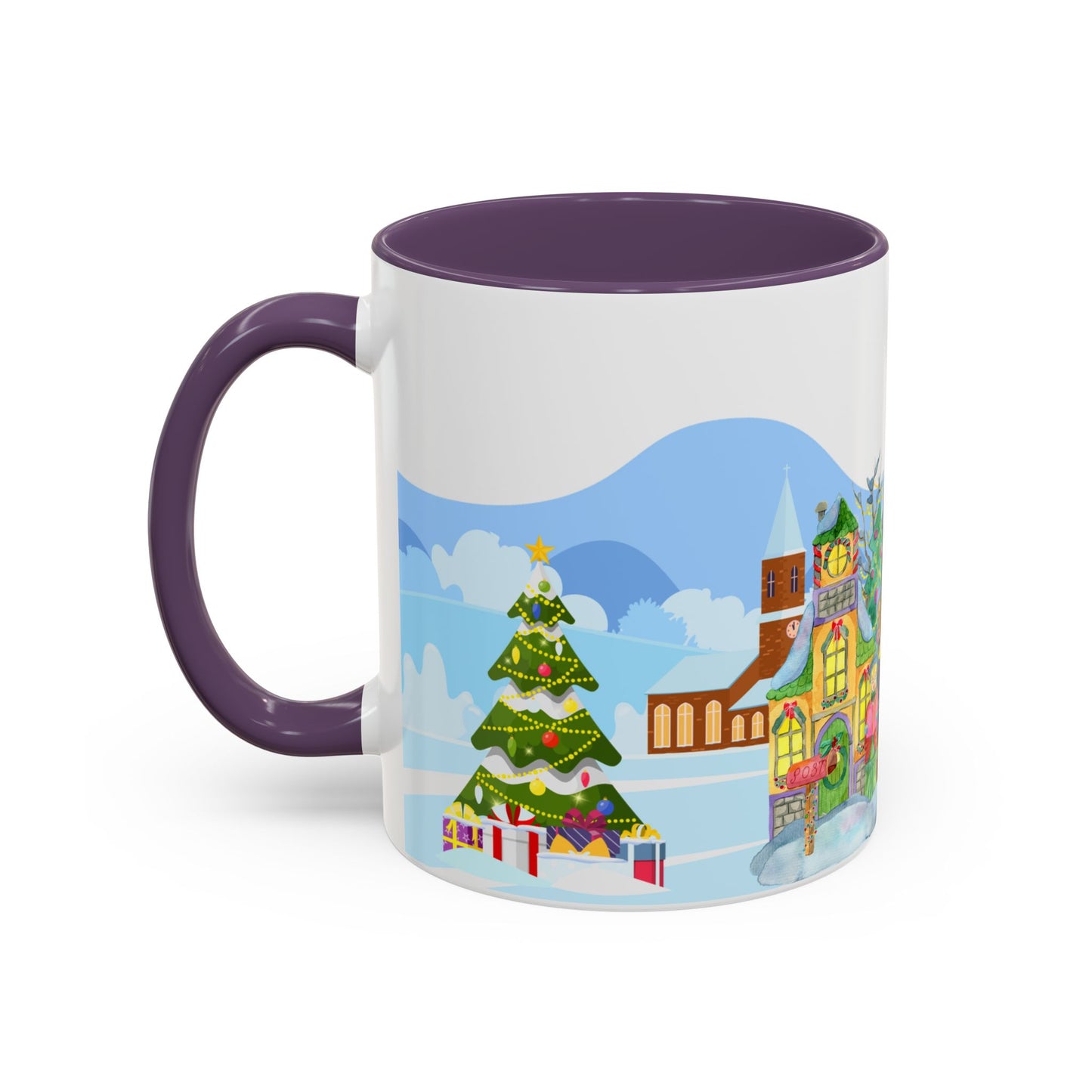 Christmas Day - Accent Coffee Mug (11, 15oz) - 10457