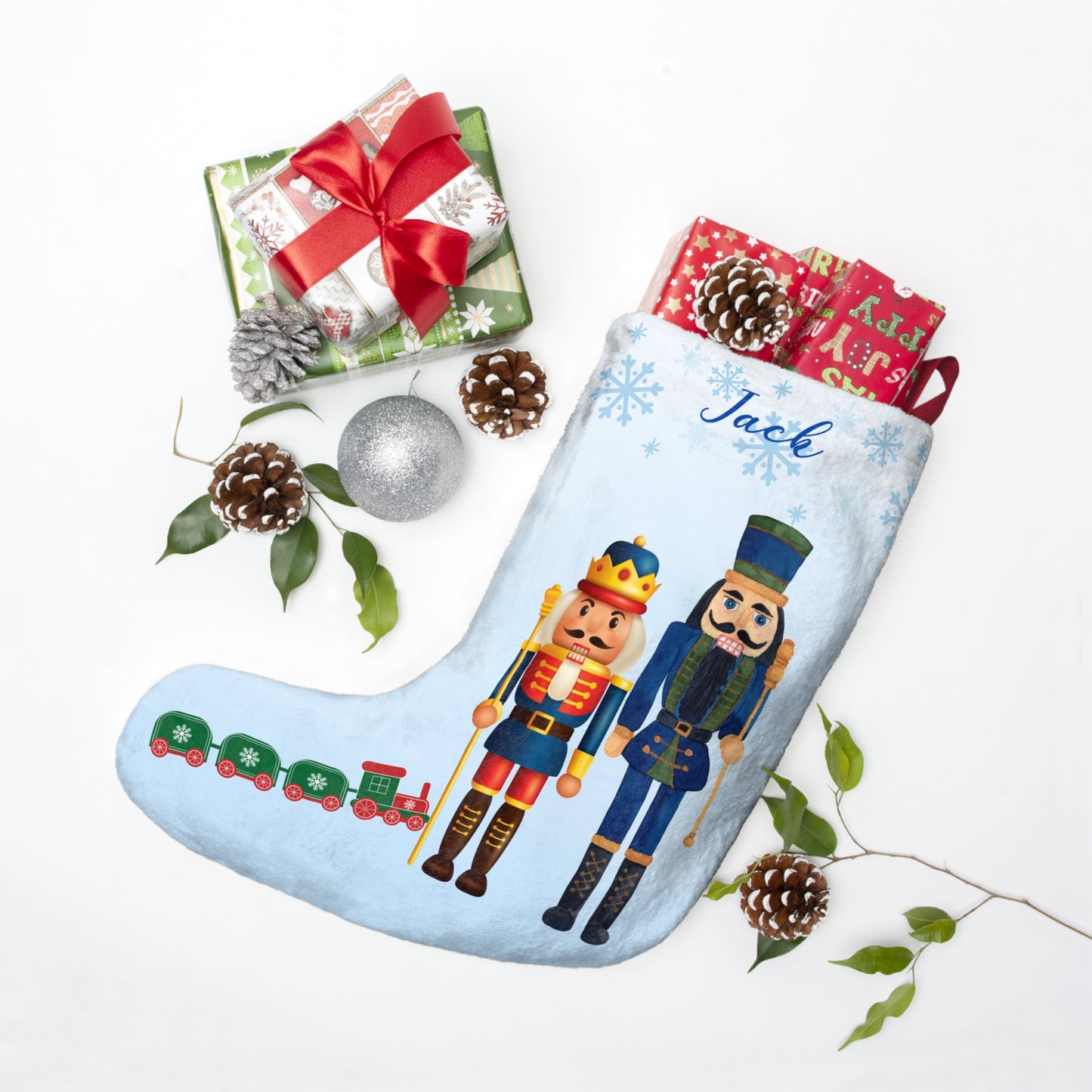 Jack, Soldier Boys, Customizable - Christmas Stockings - 10107