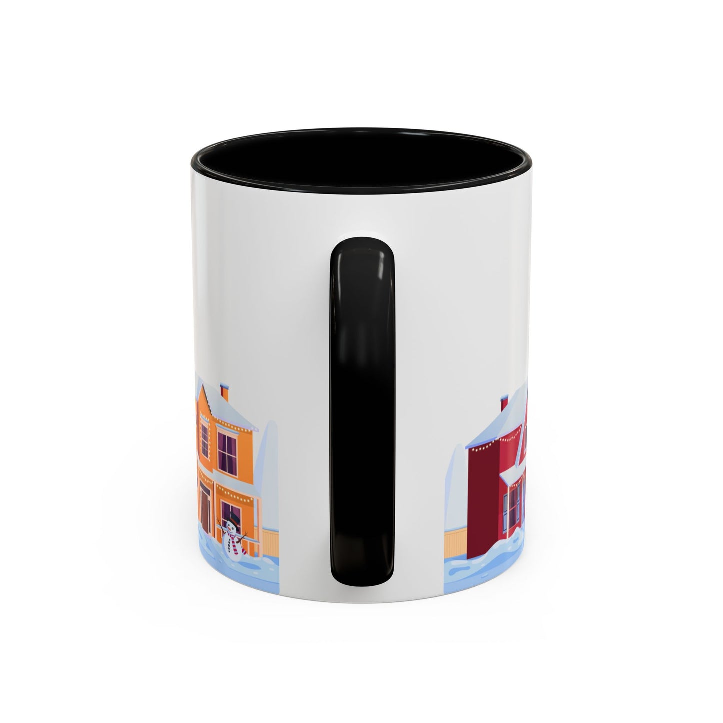 Winter Houses - Accent Coffee Mug (11, 15oz) - 10441