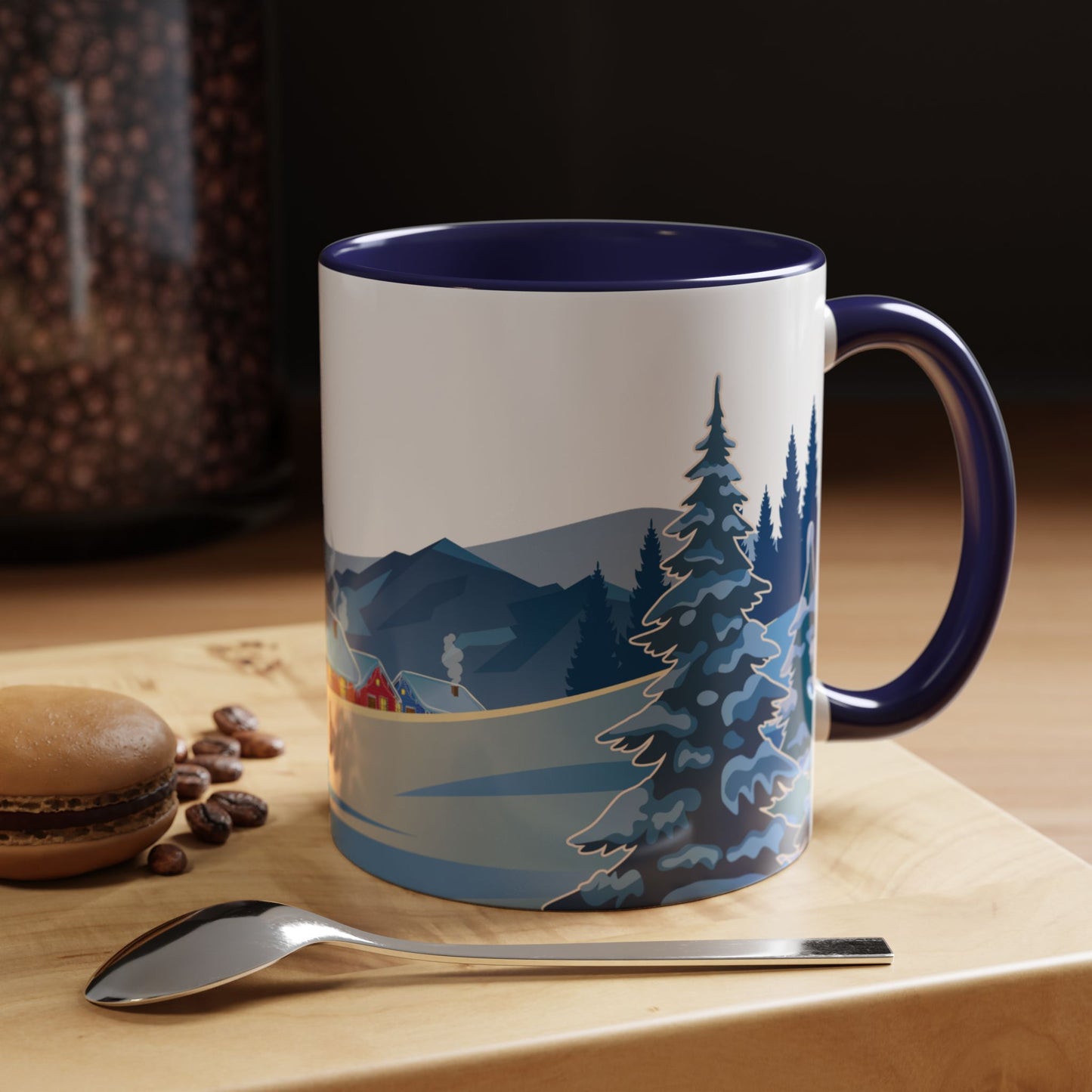 Winter Day - Accent Coffee Mug (11, 15oz) - 10440