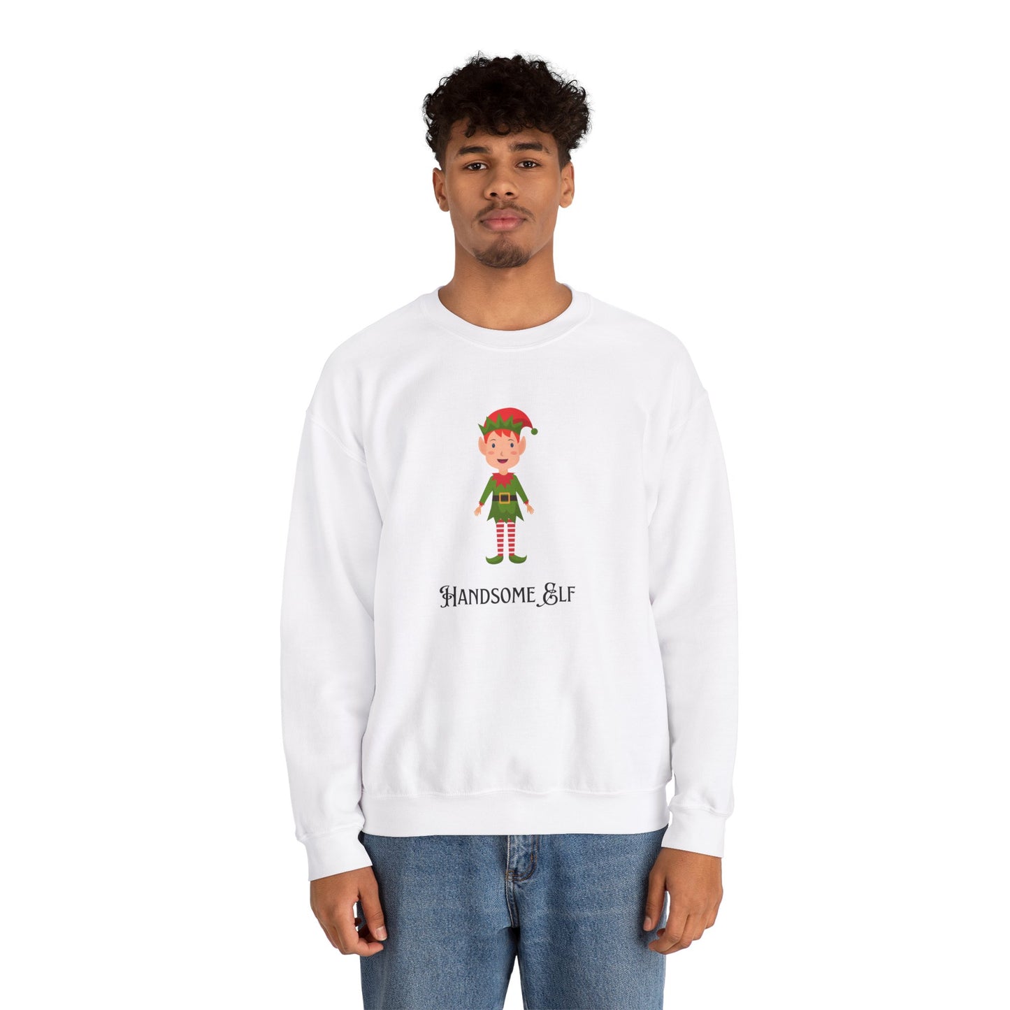 Handsome Elf - Unisex Heavy Blend™ Crewneck Sweatshirt