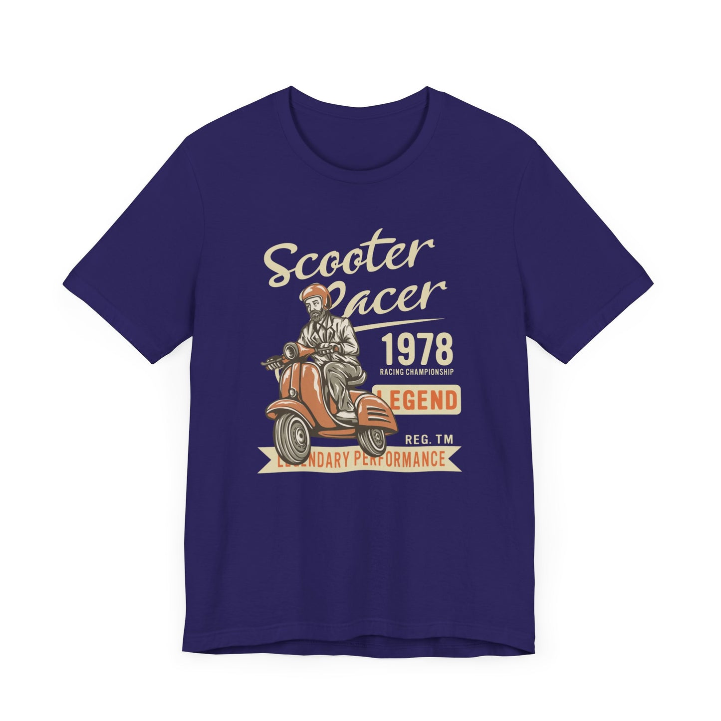 Scooter Racer - Unisex Jersey Short Sleeve Tee