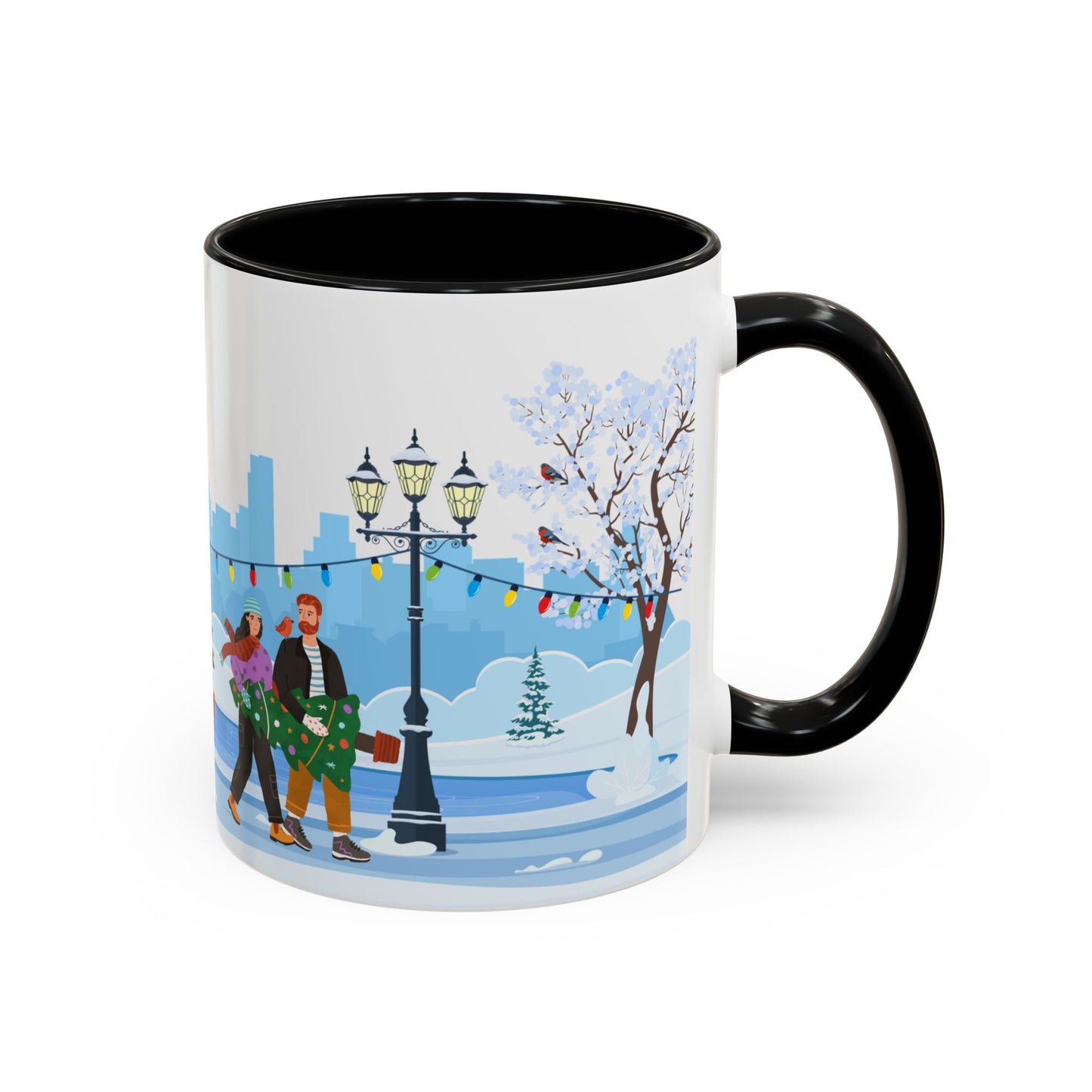 Christmas Street - Accent Coffee Mug (11, 15oz) - 10439