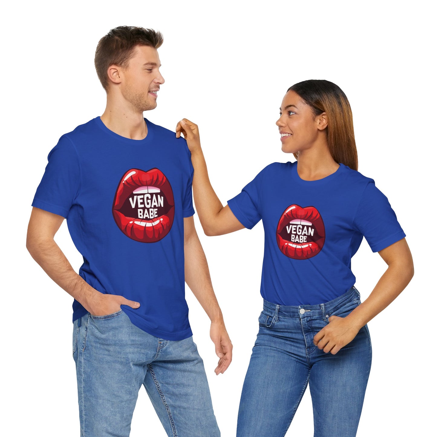 Vegan Babe - Unisex Jersey Short Sleeve Tee - 12426