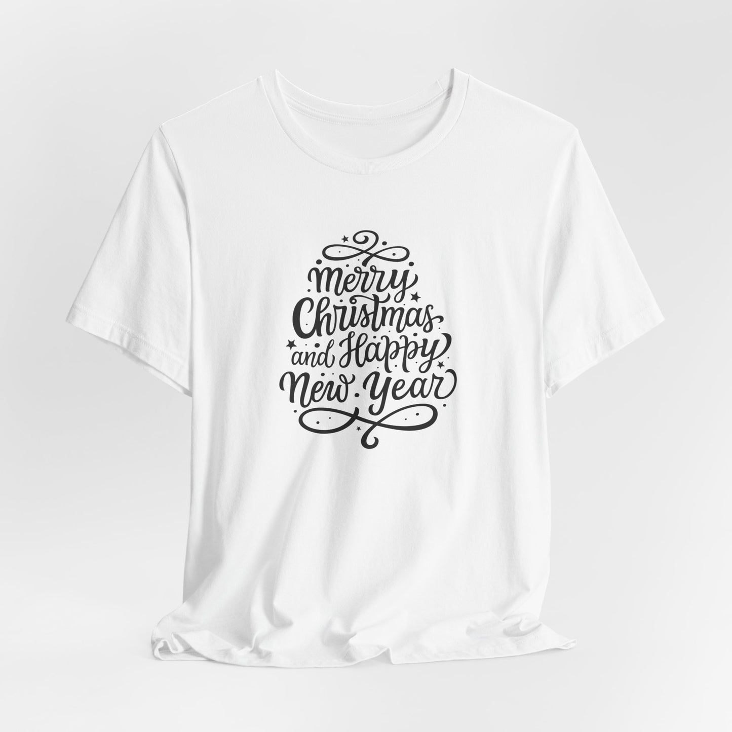 Merry Christmas & Happy New Year - Unisex Jersey Short Sleeve Tee - 10113