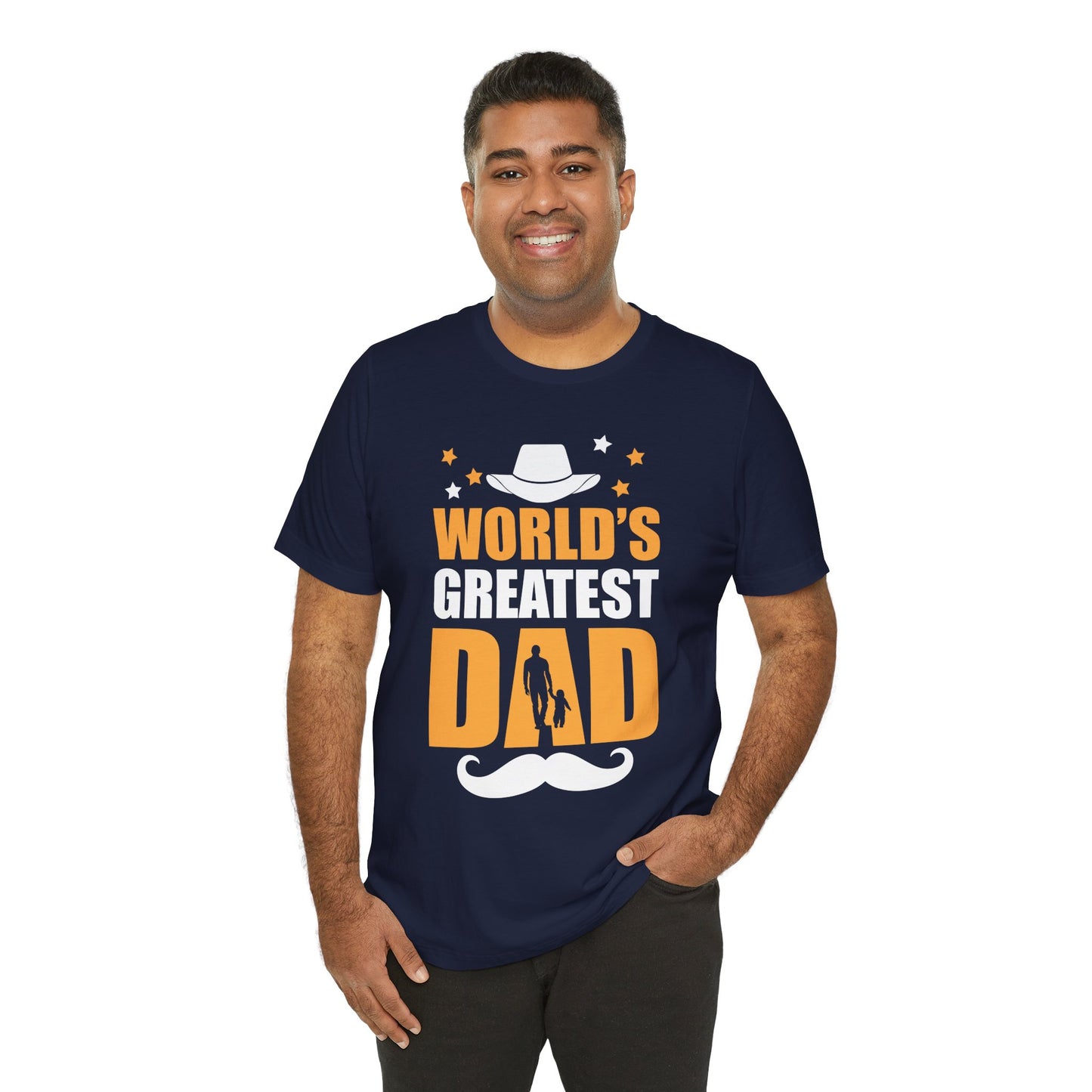 World's Greatest Dad - Unisex Jersey Short Sleeve Tee - 13740