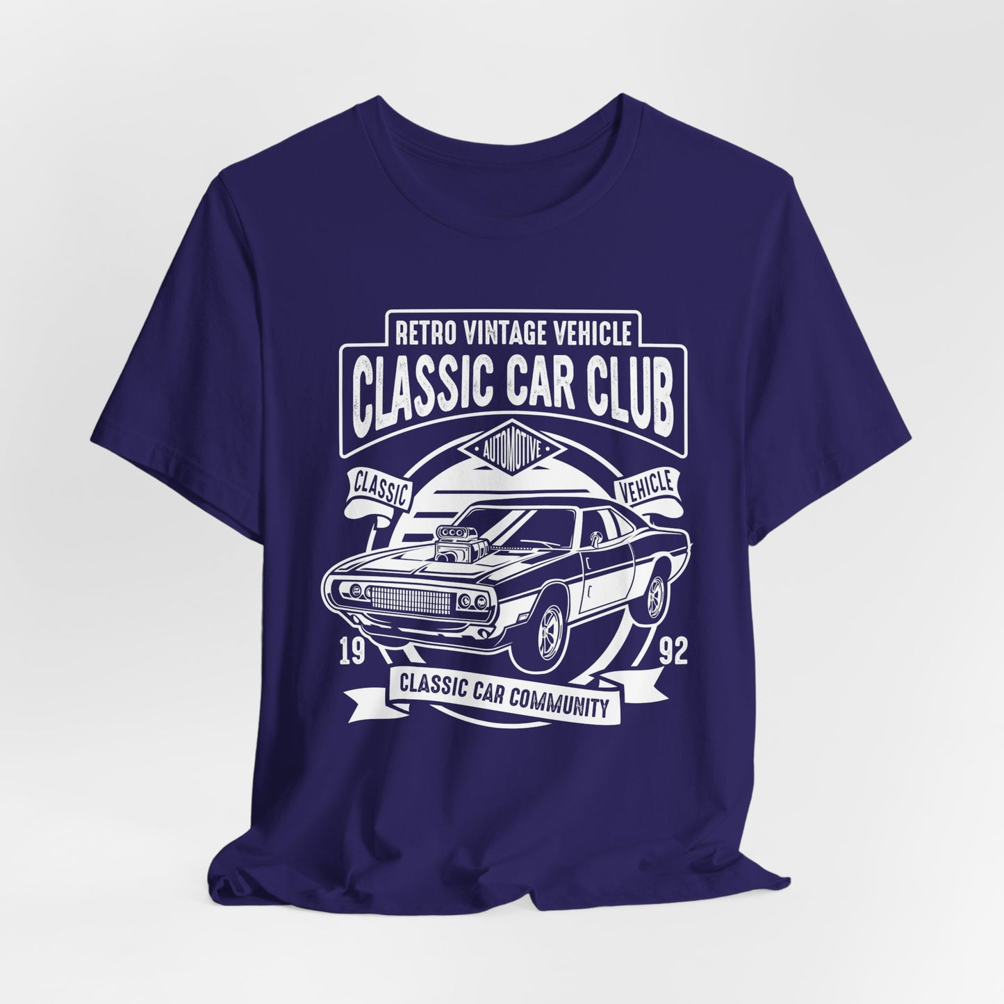 Retro Vintage Vehicle - Unisex Jersey Short Sleeve Tee - 12698