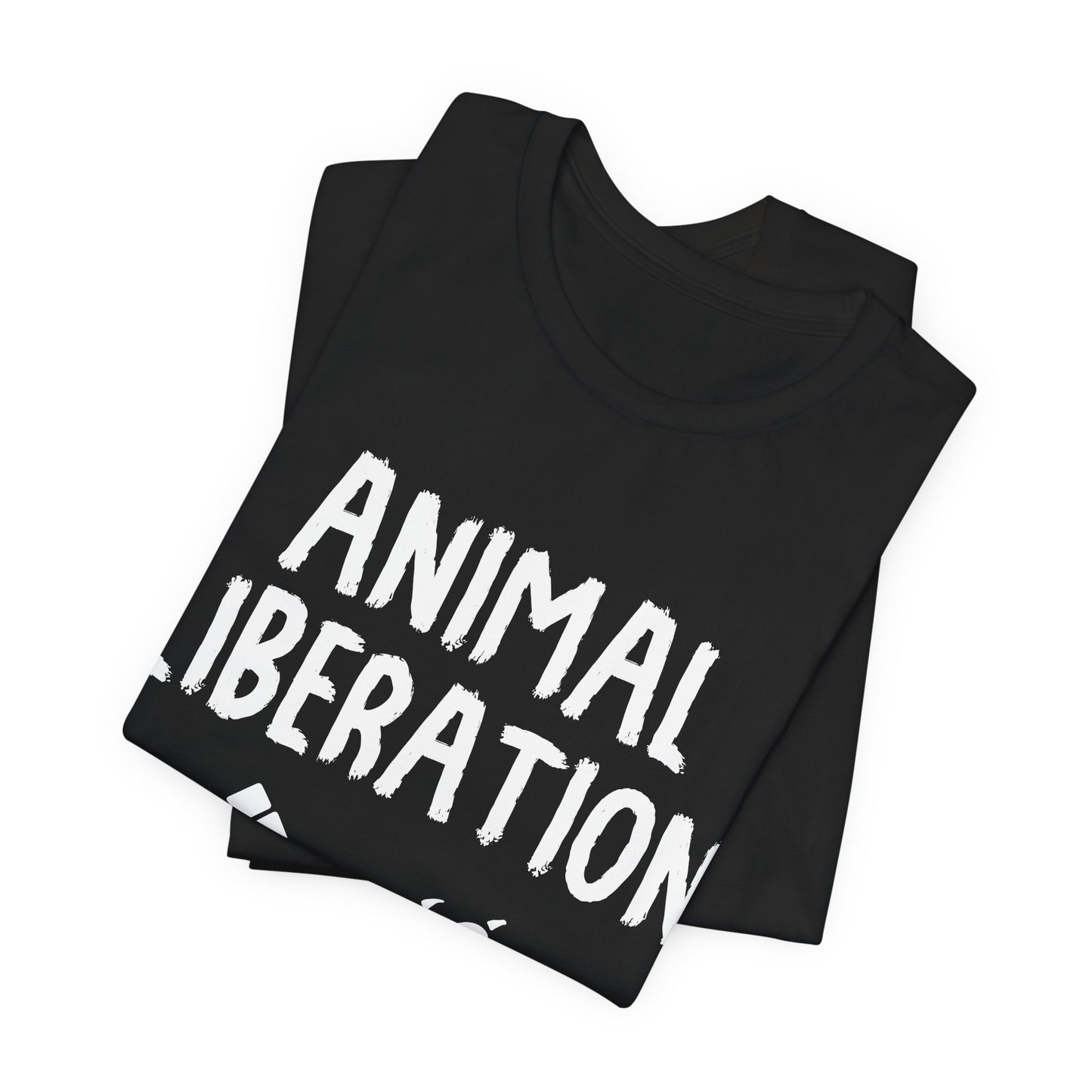 Vegan: Animal Liberation - Unisex Jersey Short Sleeve Tee