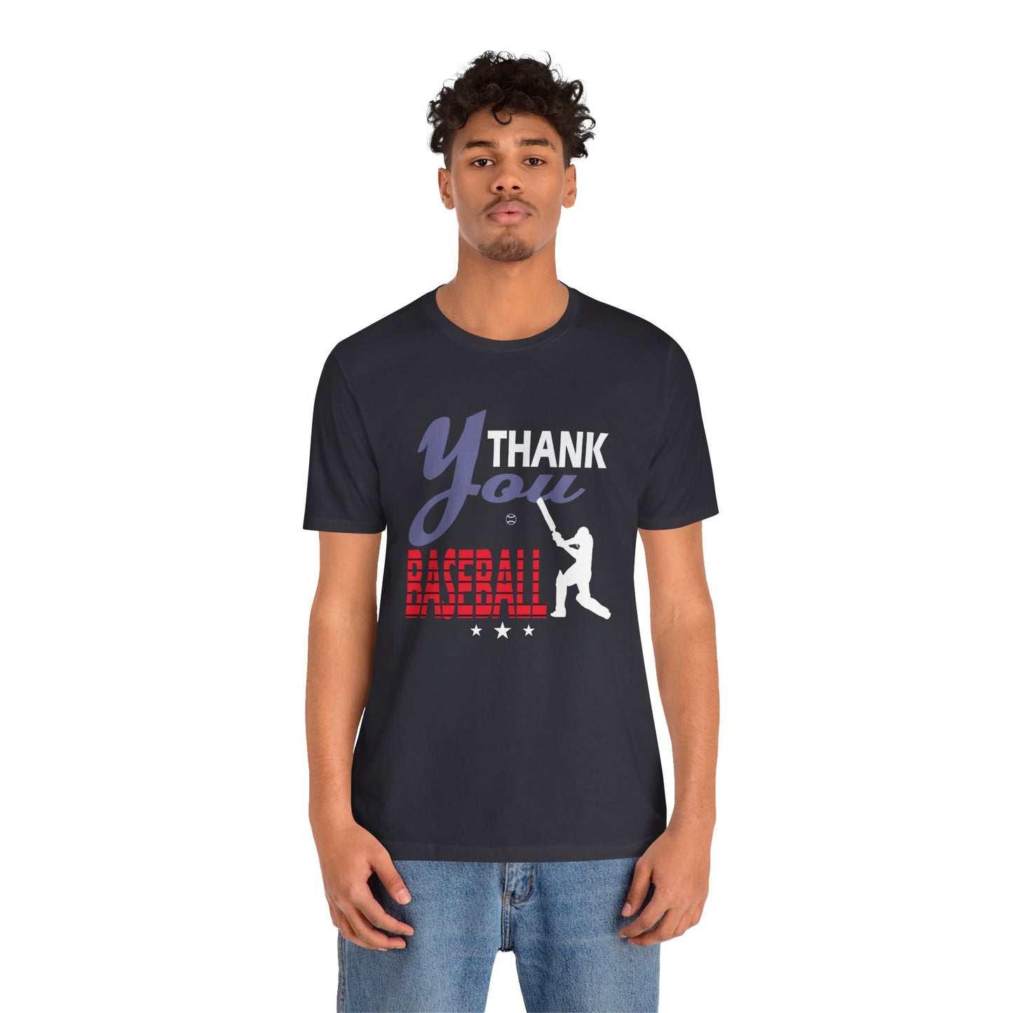 Thank You Baseball - Unisex Jersey Short Sleeve Tee - 13906
