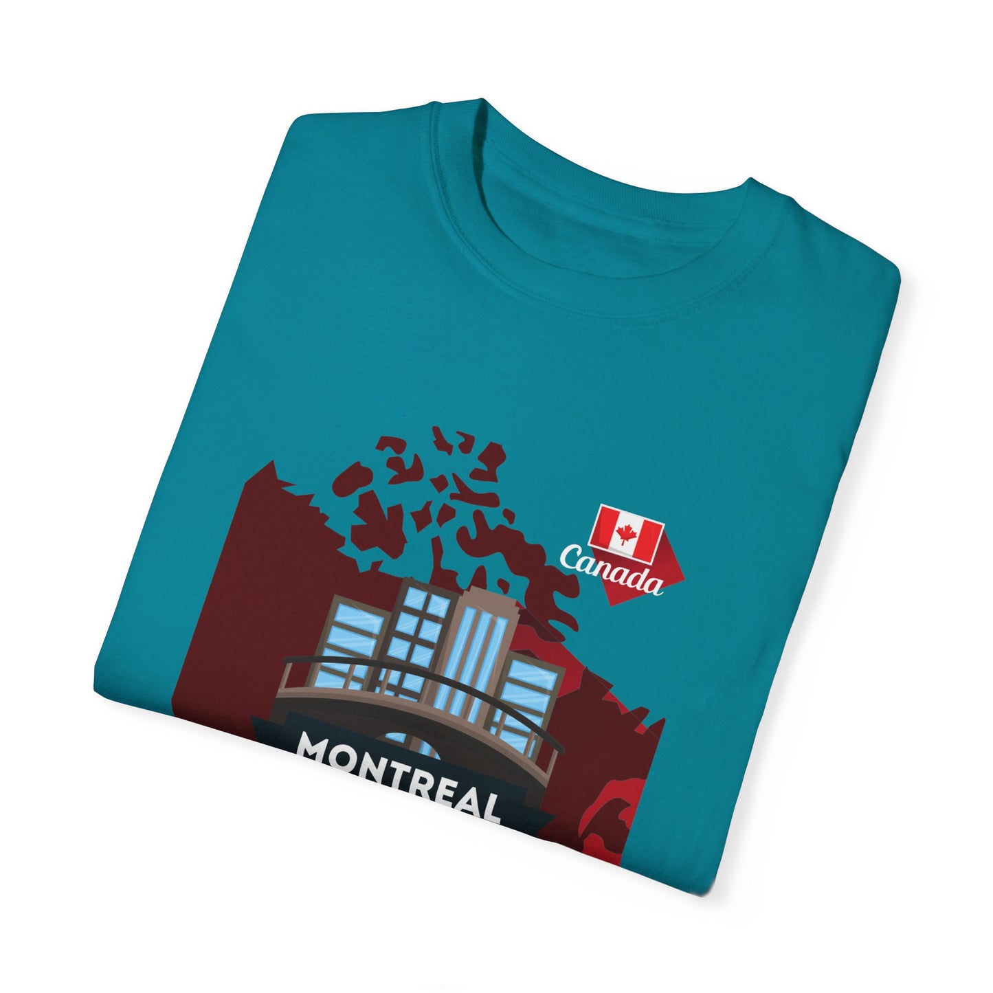Montreal Graphic Unisex T-Shirt - Perfect for Travelers & Locals - 12201