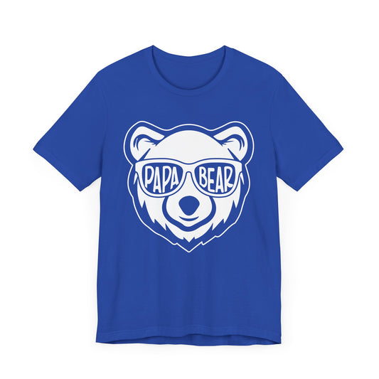 Papa Bear - Unisex Jersey Short Sleeve Tee - 13701