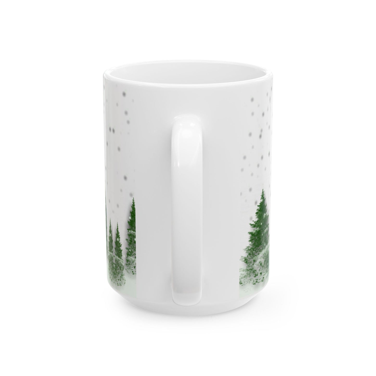 Winter, Forest - Ceramic Mug, (11oz, 15oz) - 10071