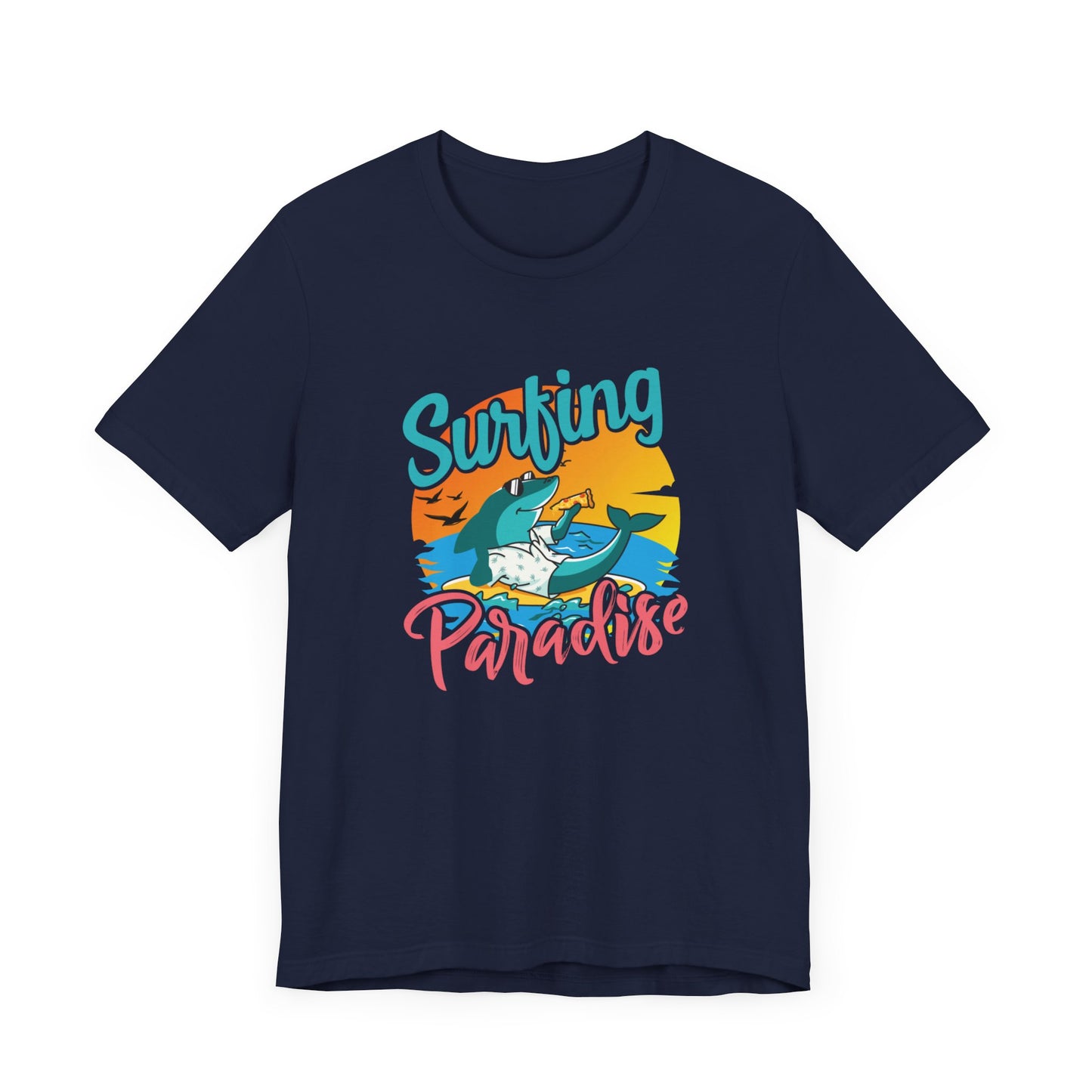 Surfing Paradise - Unisex Jersey Short Sleeve Tee